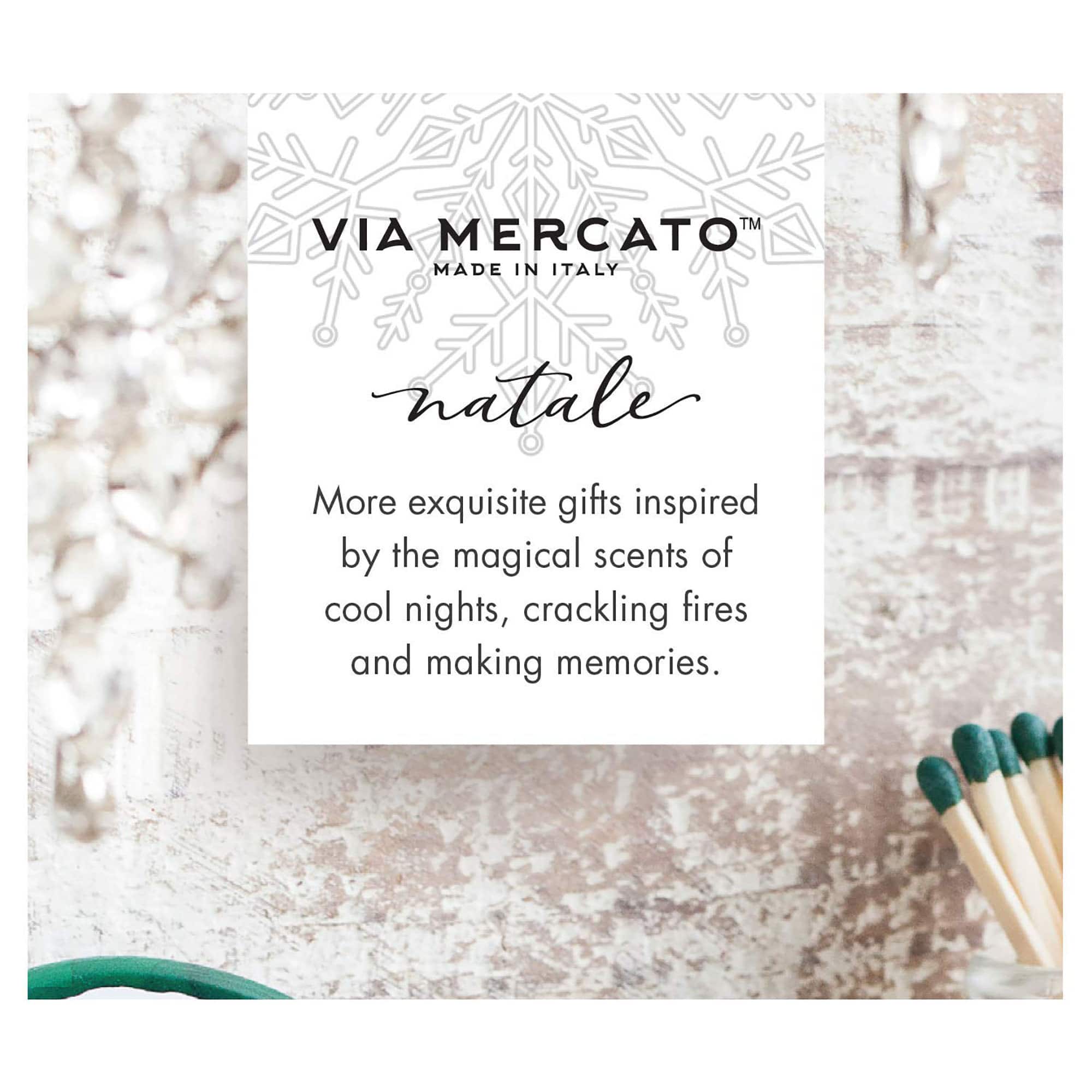 European Frosted Forest Snow Petite Reed Diffuser