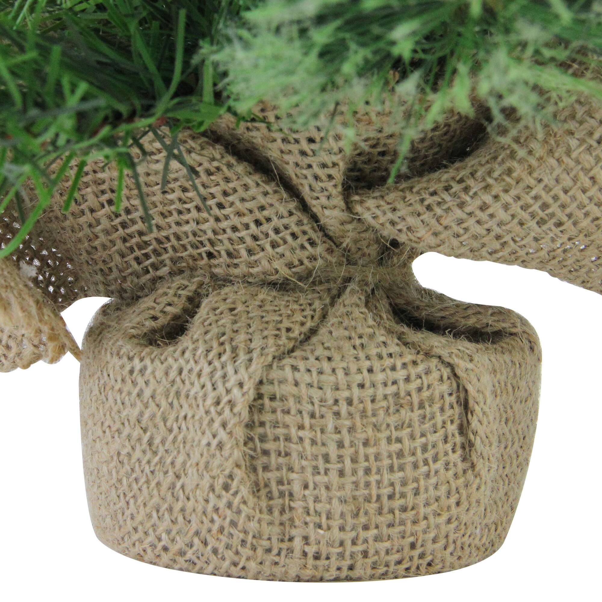 2ft. Unlit Mixed Cashmere Pine Artificial Potted Christmas Tree
