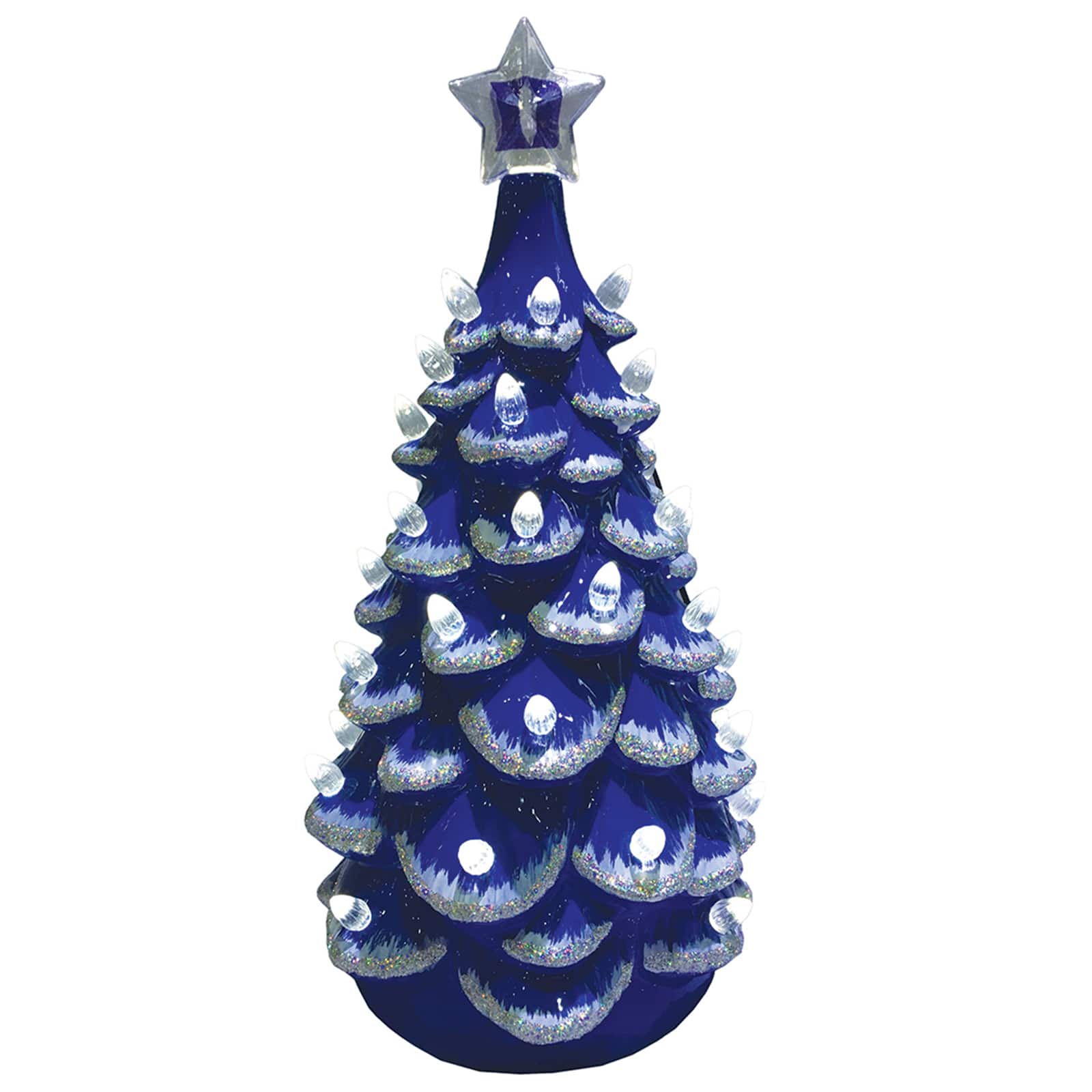 Santa's Workshop 14" NCAA College Team Ceramic LED Christmas Tree