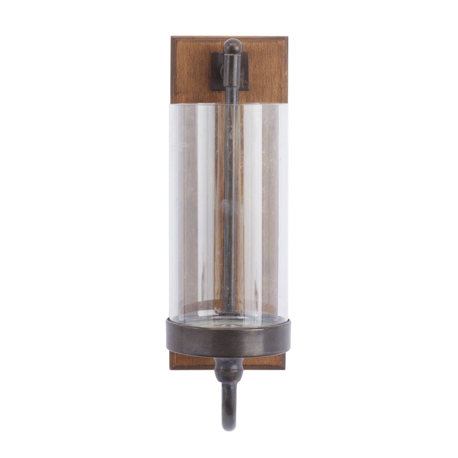Brown Fir Farmhouse Wall Sconce, 16" x 5"