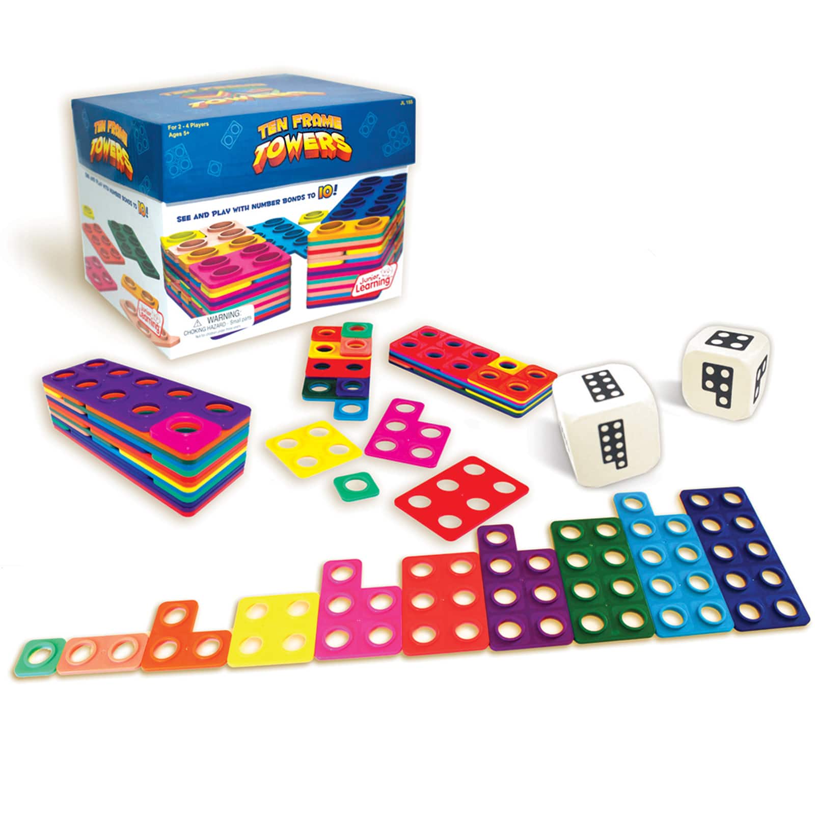 Junior Learning® Ten Frame Towers
