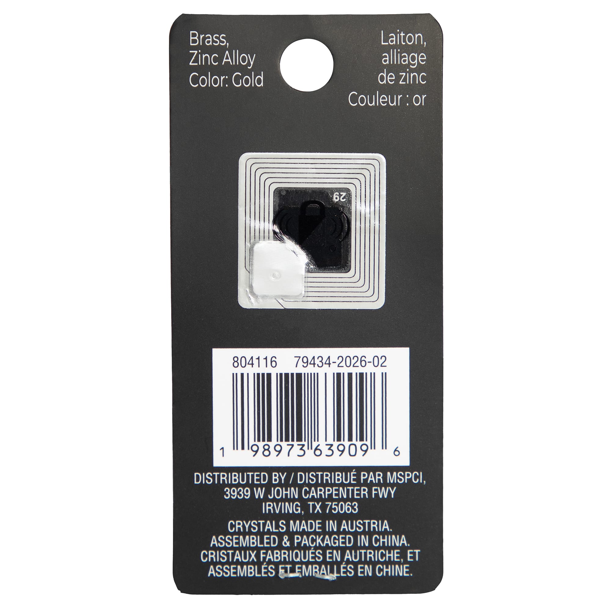 Croissant Austrian Crystal Charm by Bead Landing™