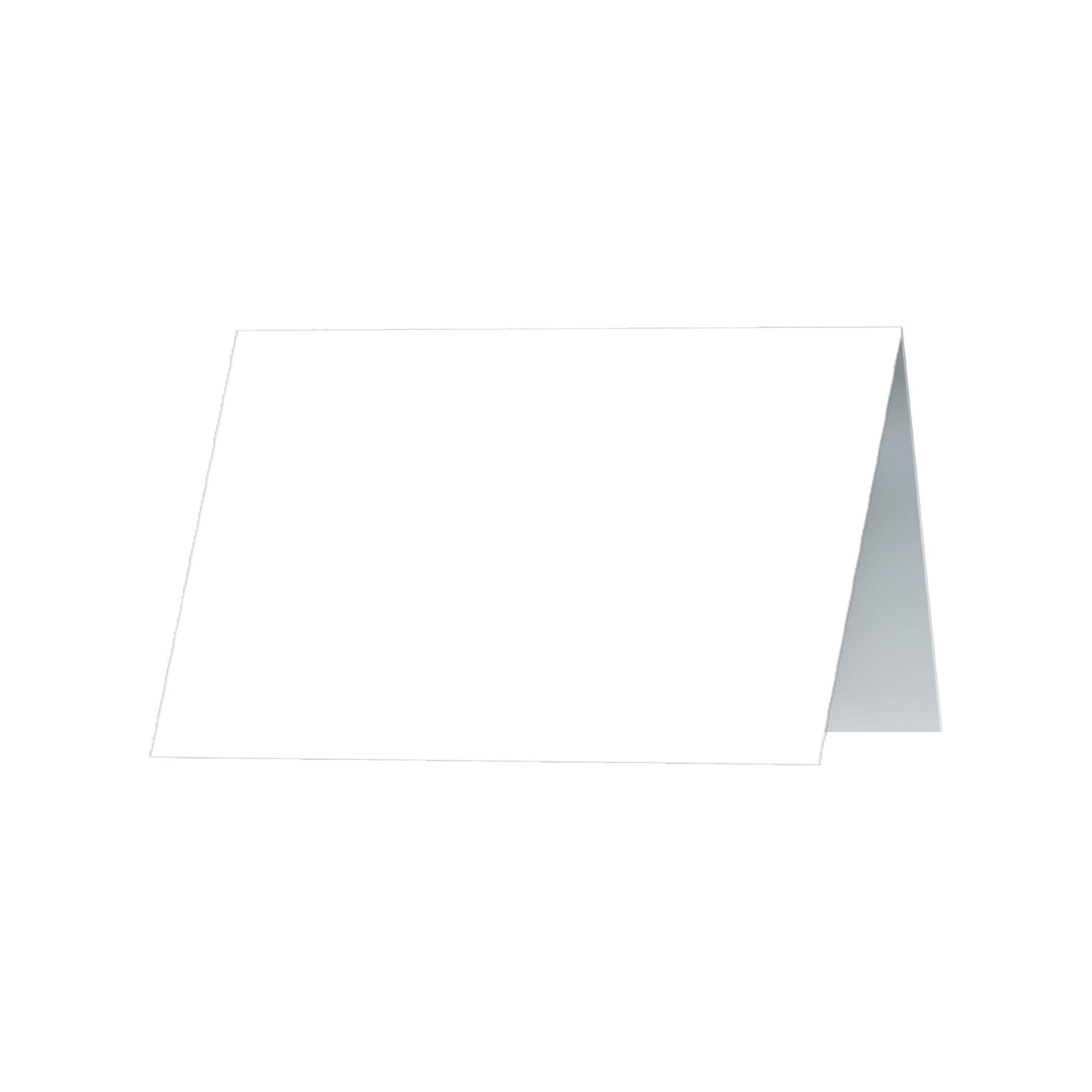 Beistle 2" x 4" White Place Cards, 100ct.
