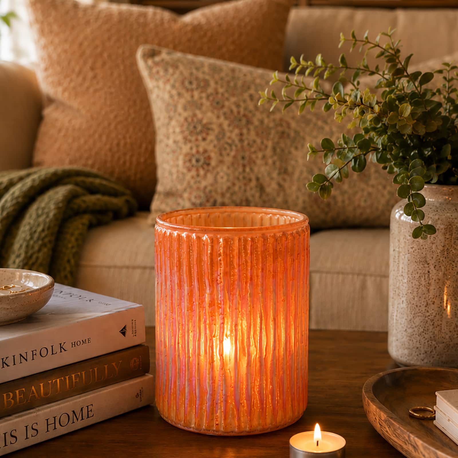 Mercury Glass Tealight Candle Holder by Ashland