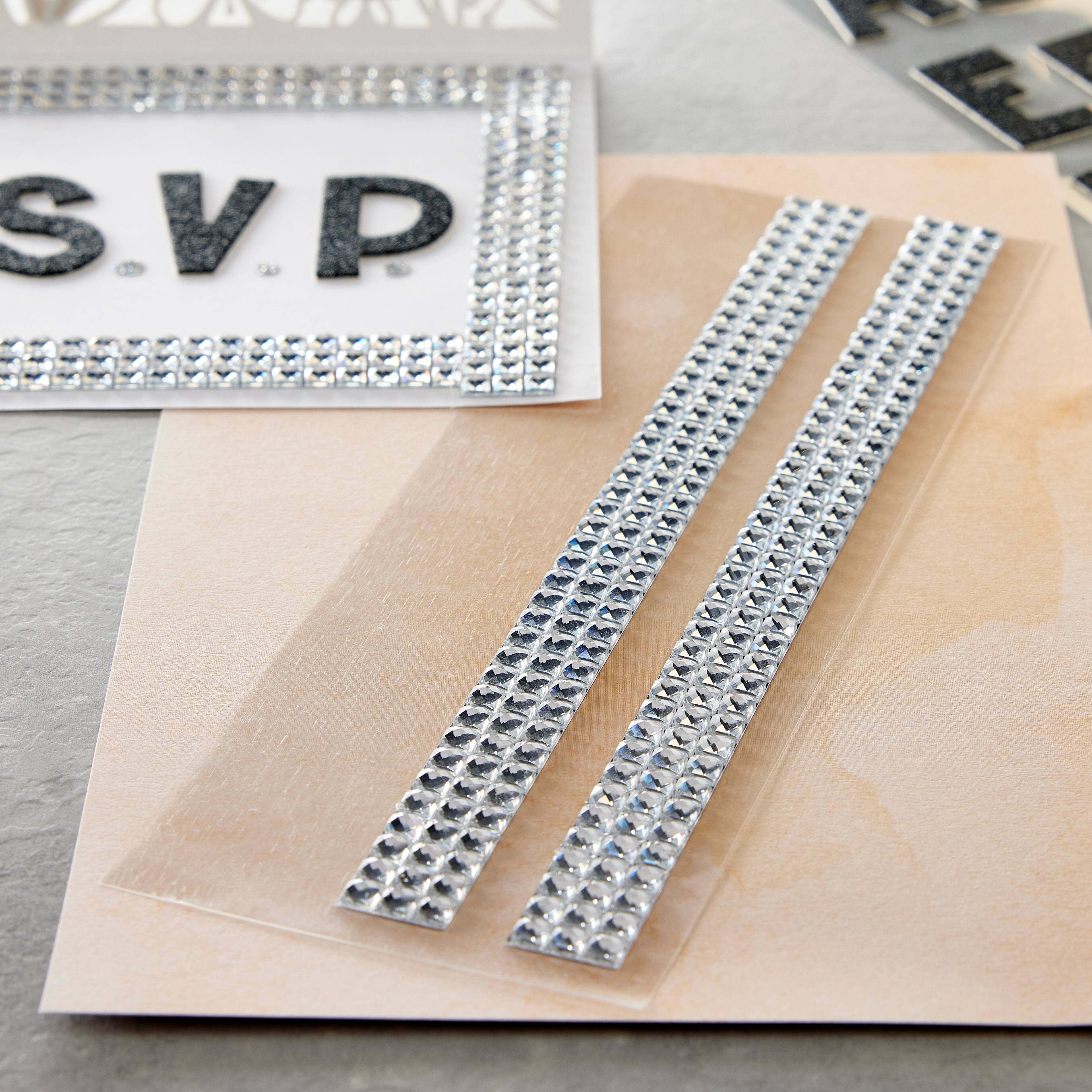 12 Packs: 3 ct. (36 total) Rhinestone Borders by Recollections