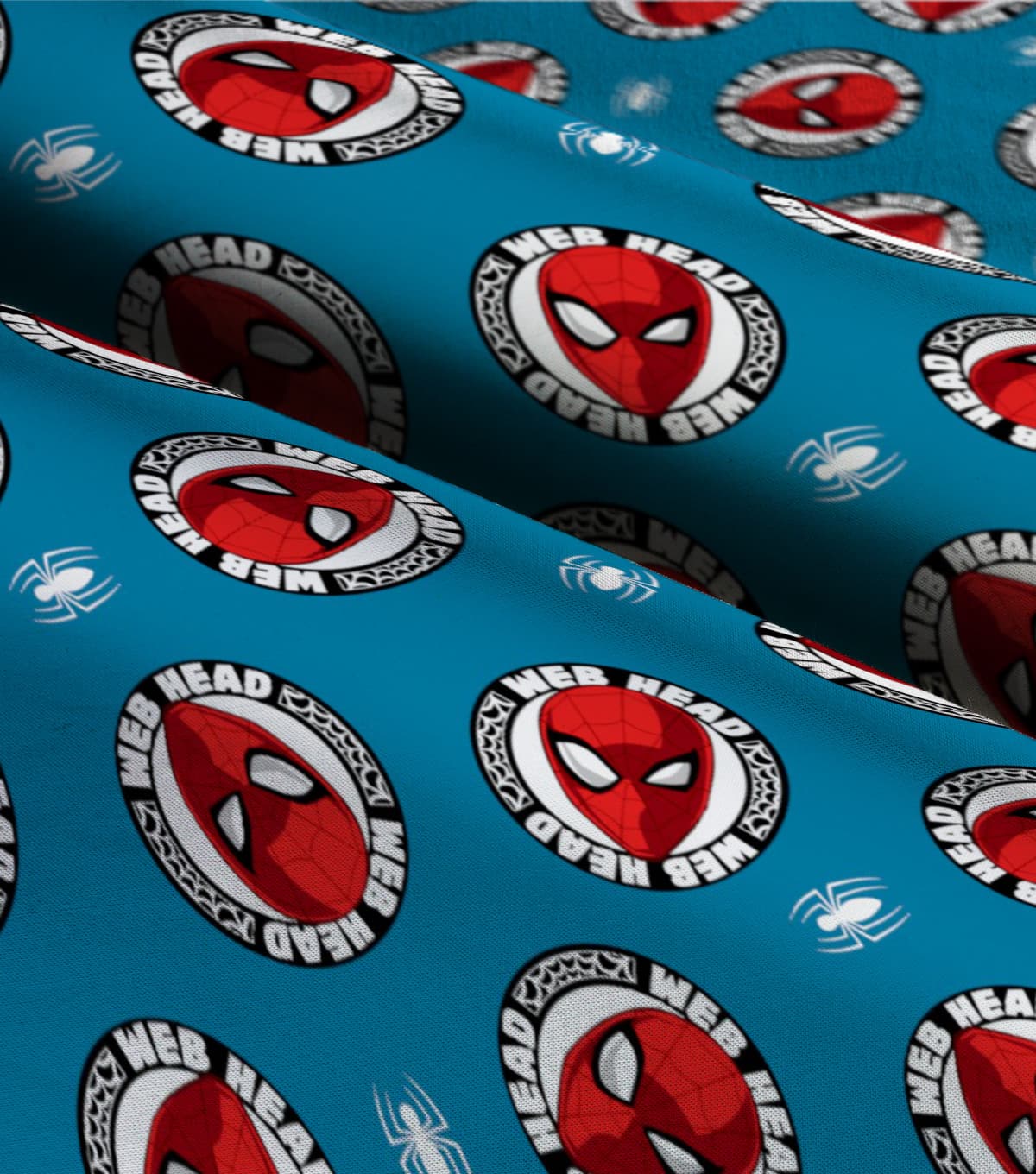 Marvel® Spider-Man Web Head Fleece Fabric