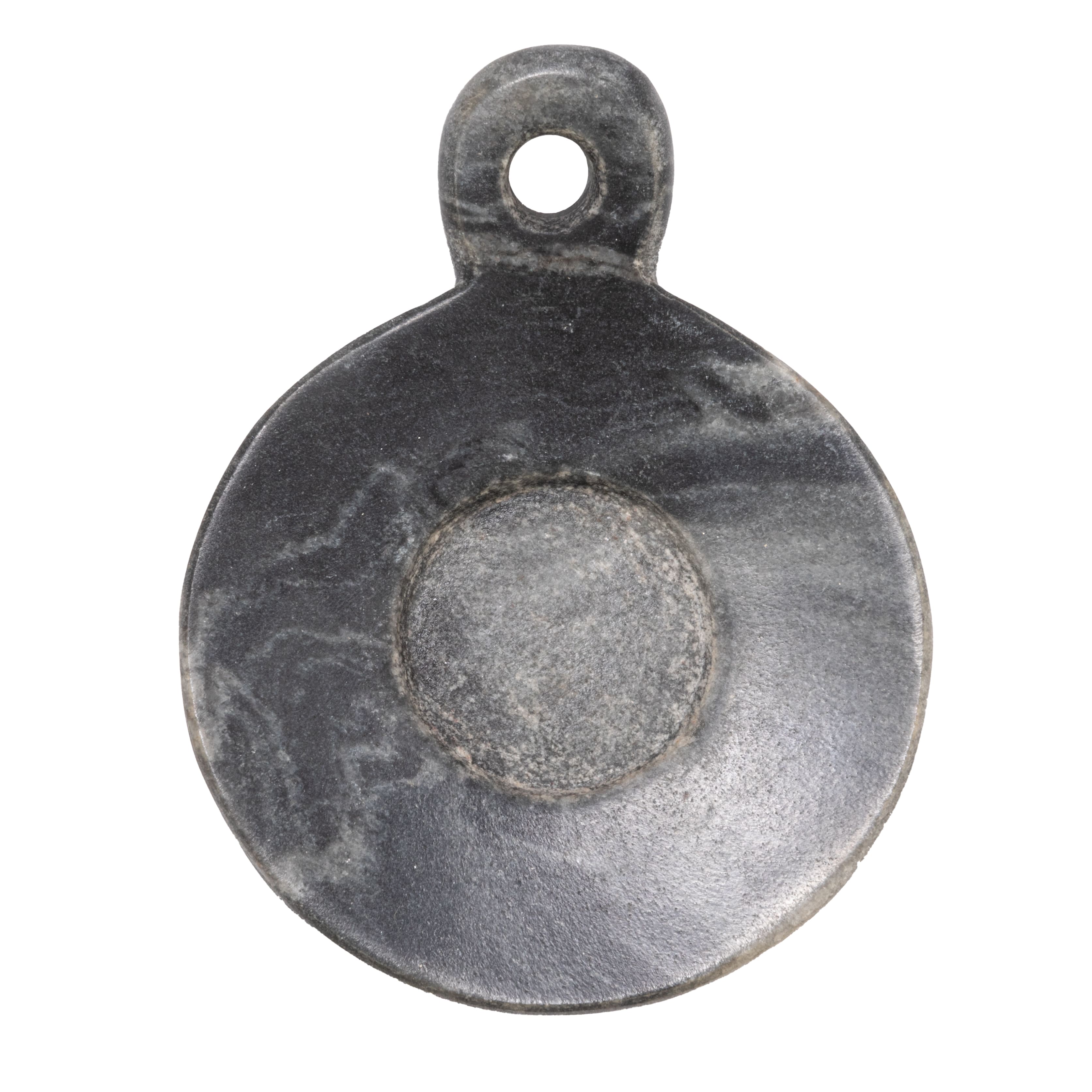 Hello Honey® Hand-Carved Marble Dish with Handle