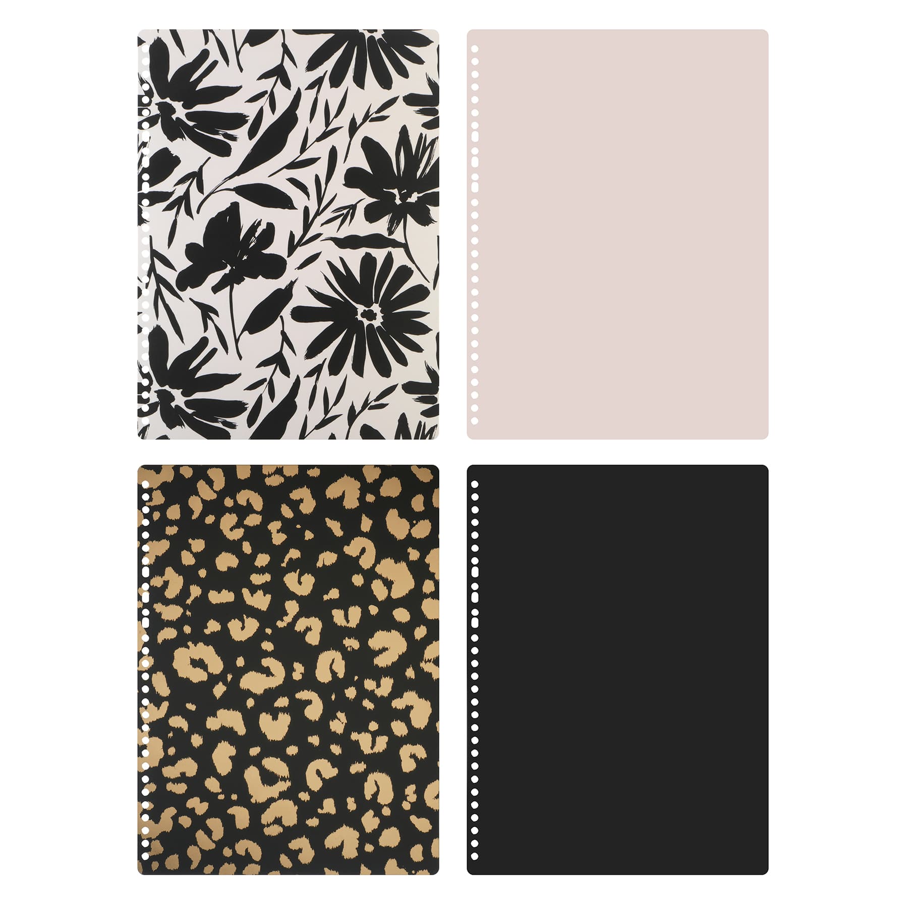 A4 Planner Floral & Leopard Cover Sets, 3ct. by Recollections™