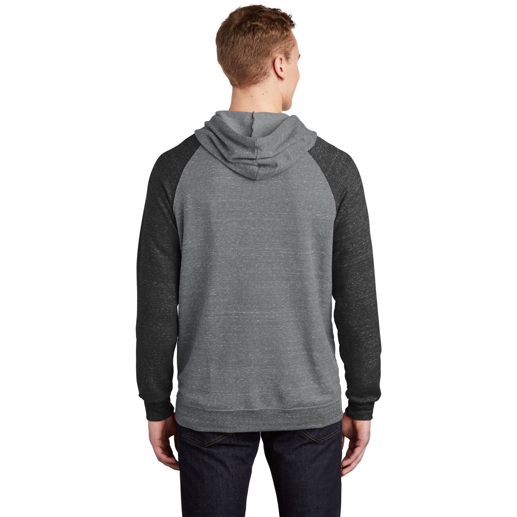 JERZEES® Snow Heather French Terry Raglan Hoodie