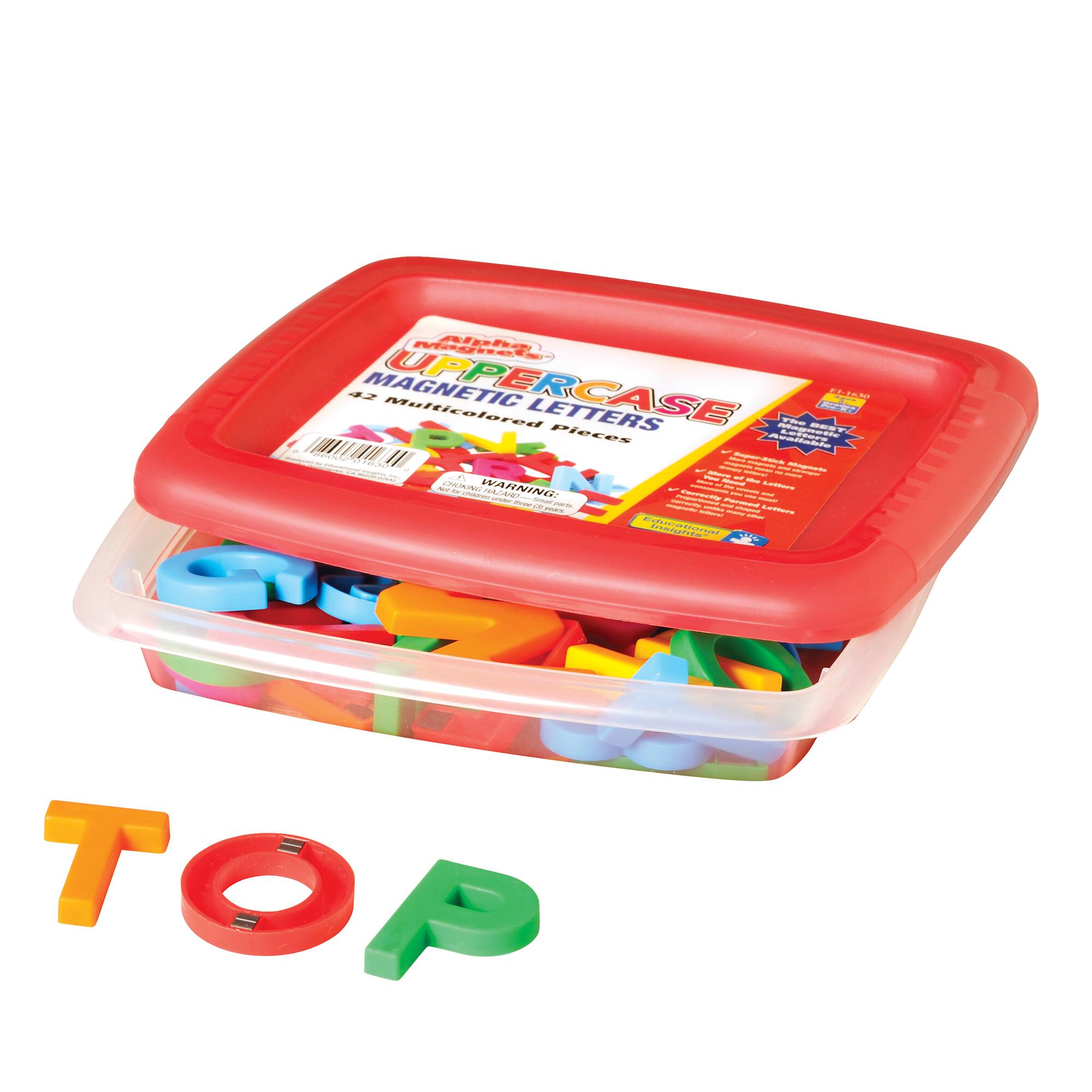 Educational Insights Multicolor Uppercase AlphaMagnets