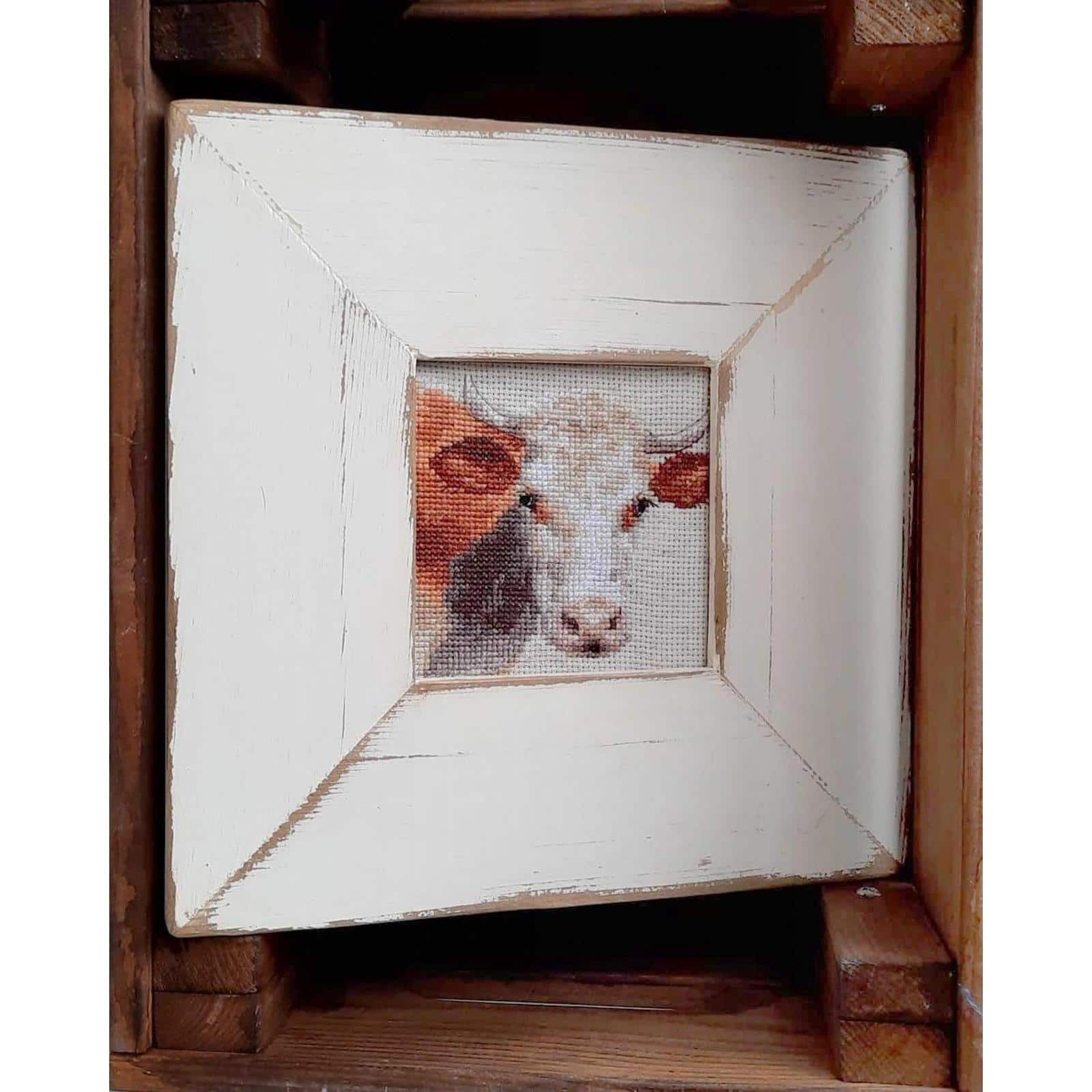 Alisa Cow Cross Stitch Kit