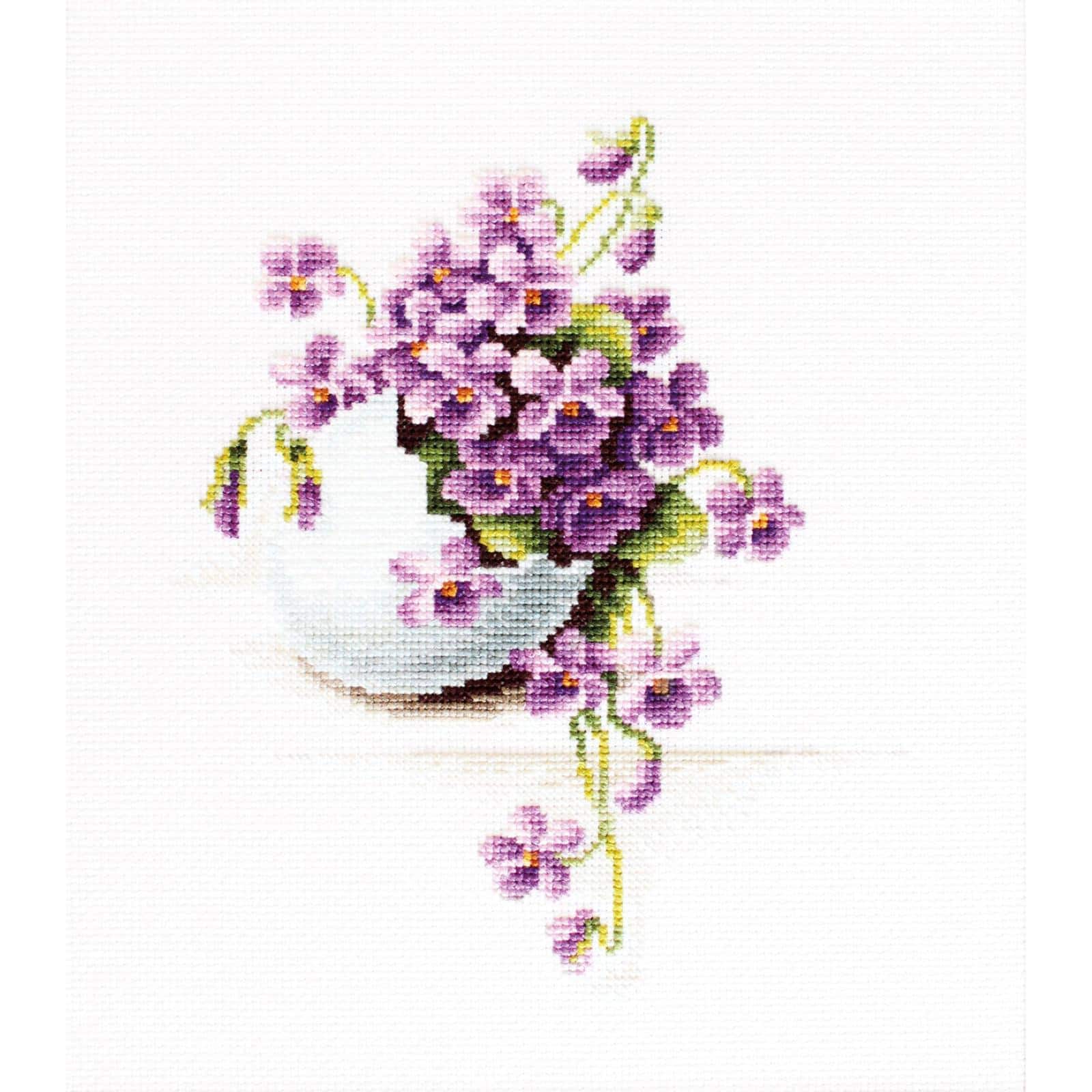 Luca-S Easter Greeting Card Counted Cross Stitch Kit