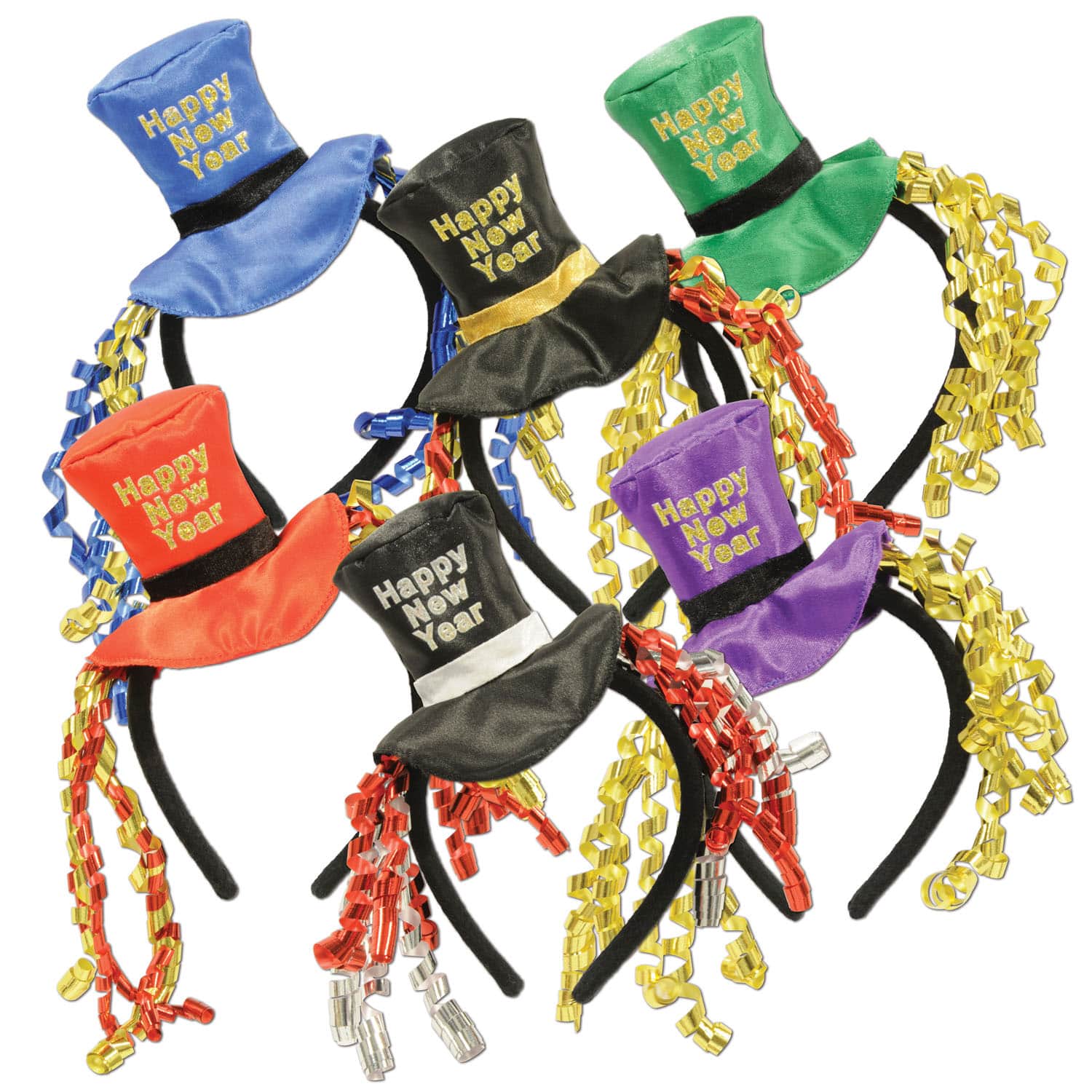 Beistle Happy New Year Headbands, 2ct.