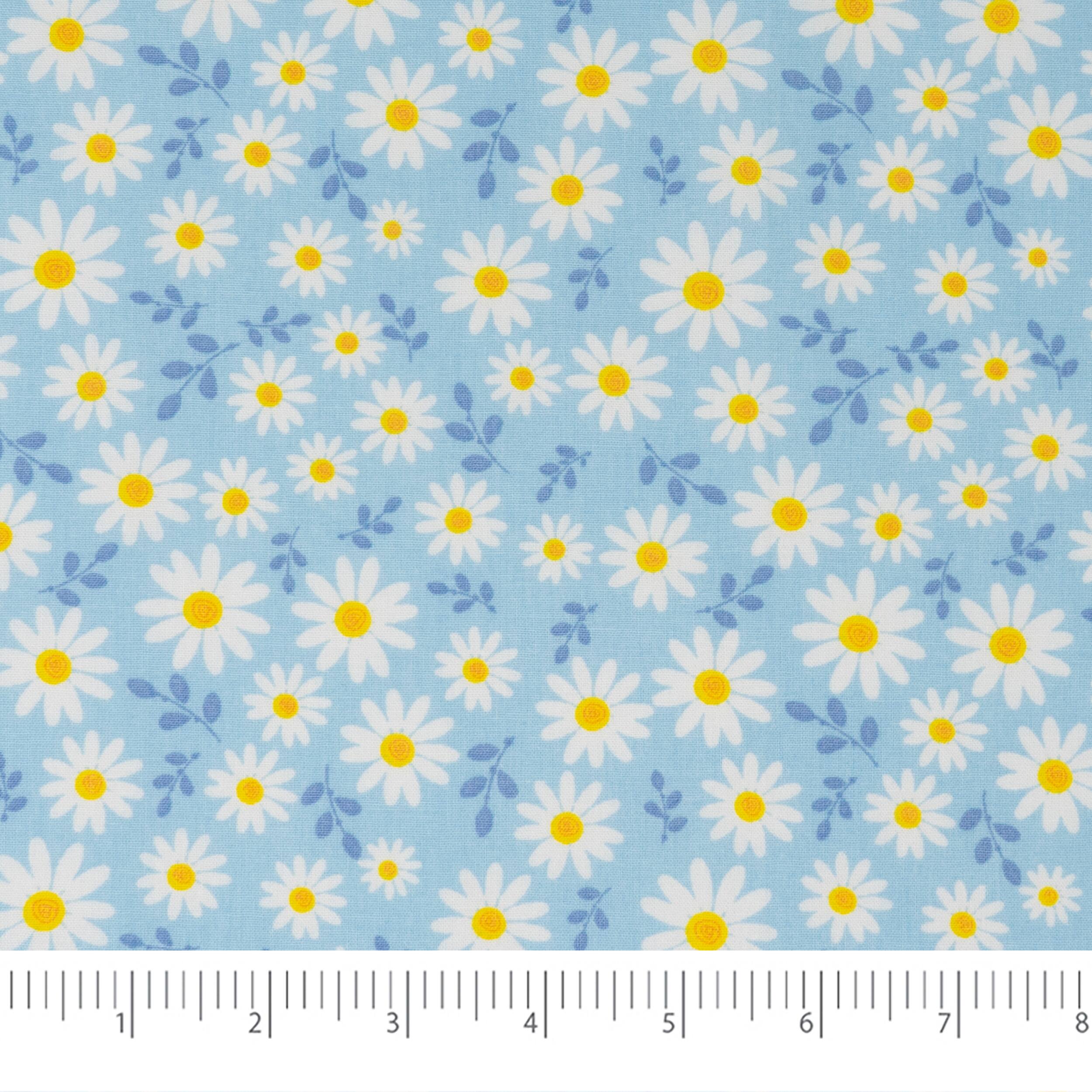 SINGER 10" x 10" Daisies Gnomes Square Cotton Fabric Premium Packs