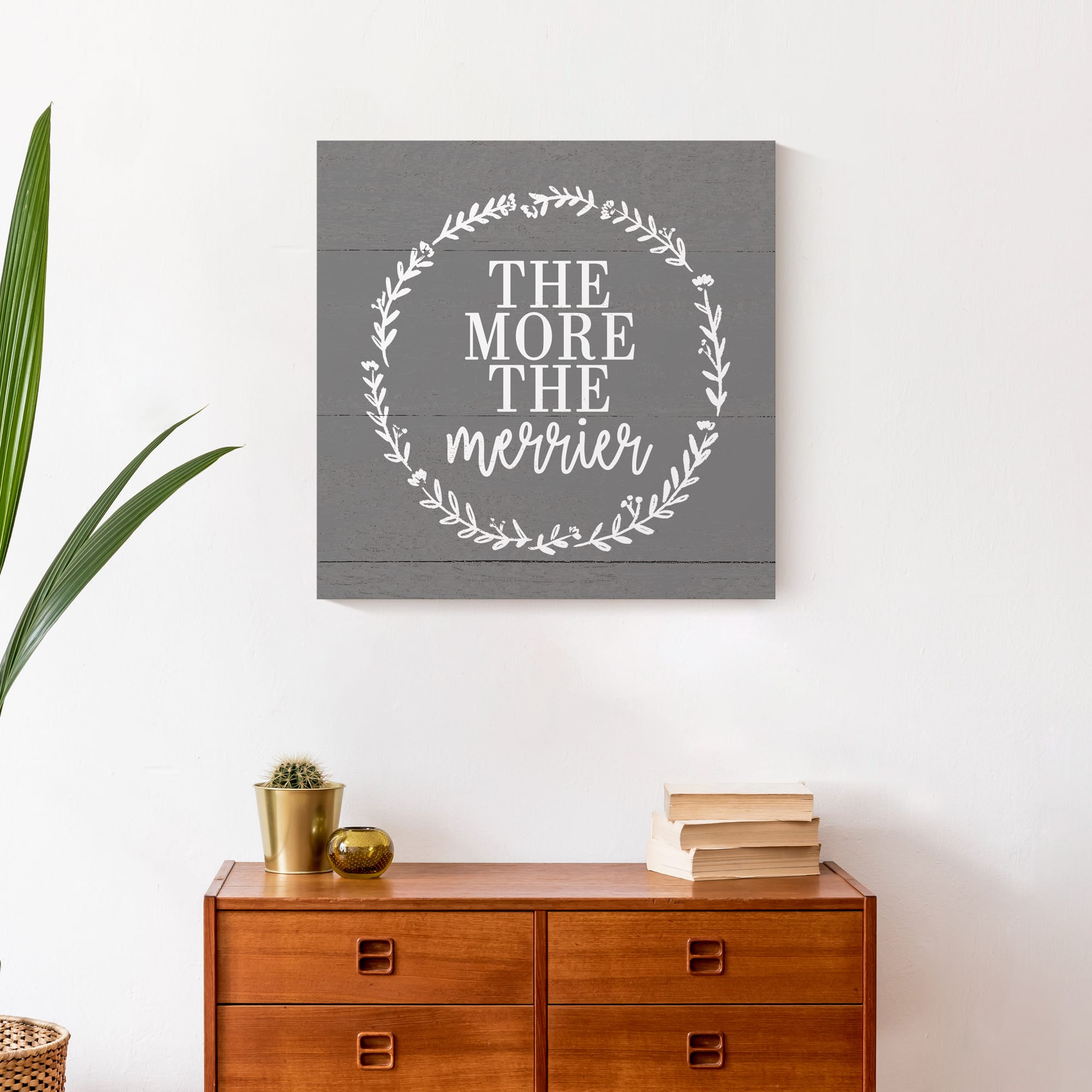 More The Merrier 20" x 20" Canvas Wall Art