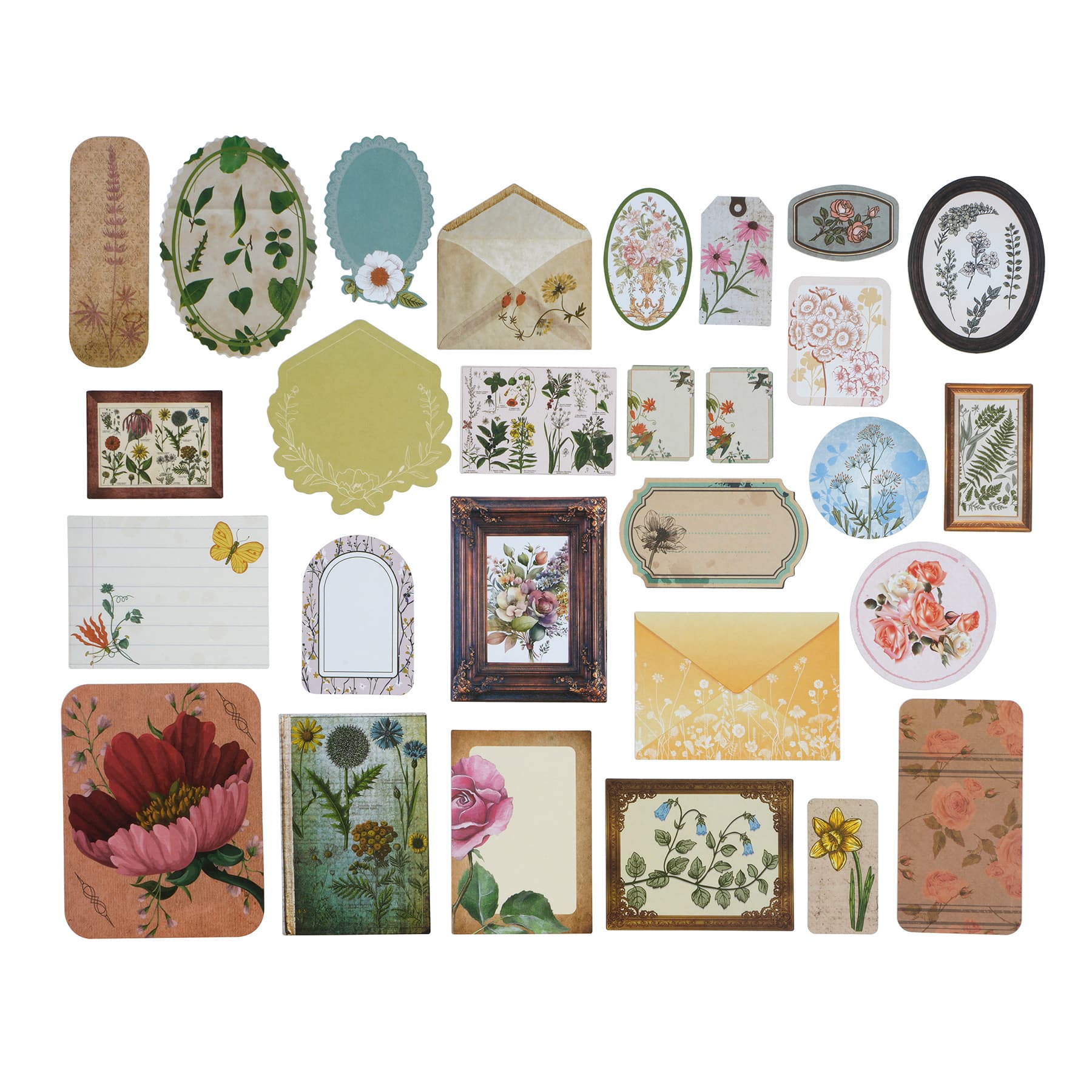 12 Pack: Flower & Plant Ephemera by Recollections™