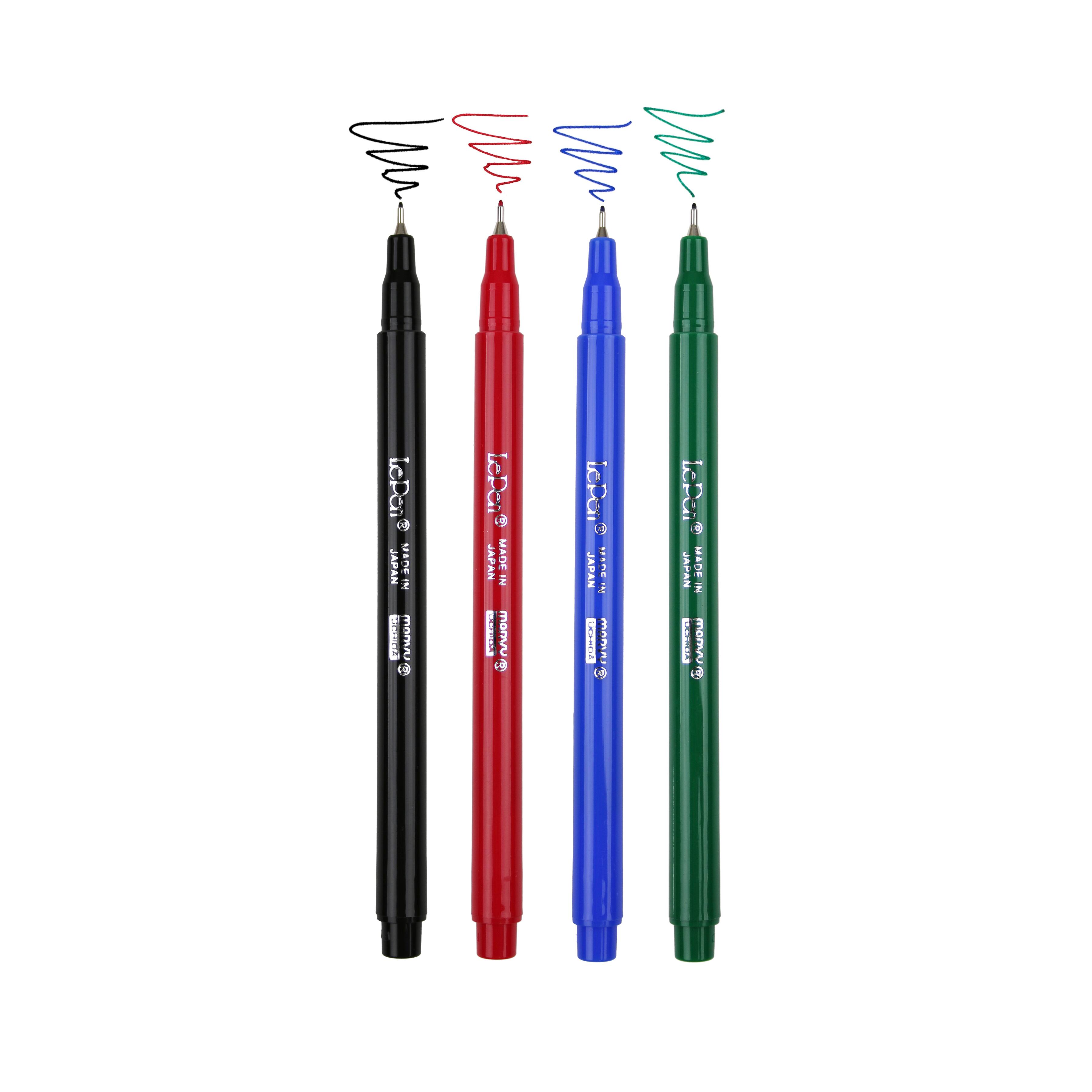 Marvy® Uchida LePen® Extra Fine 4 Primary Pen Set