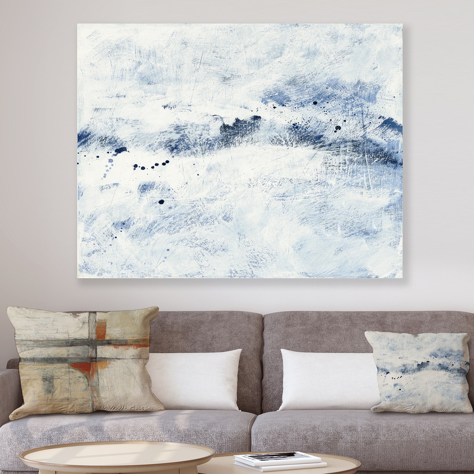 Designart - Blue Wipe Out