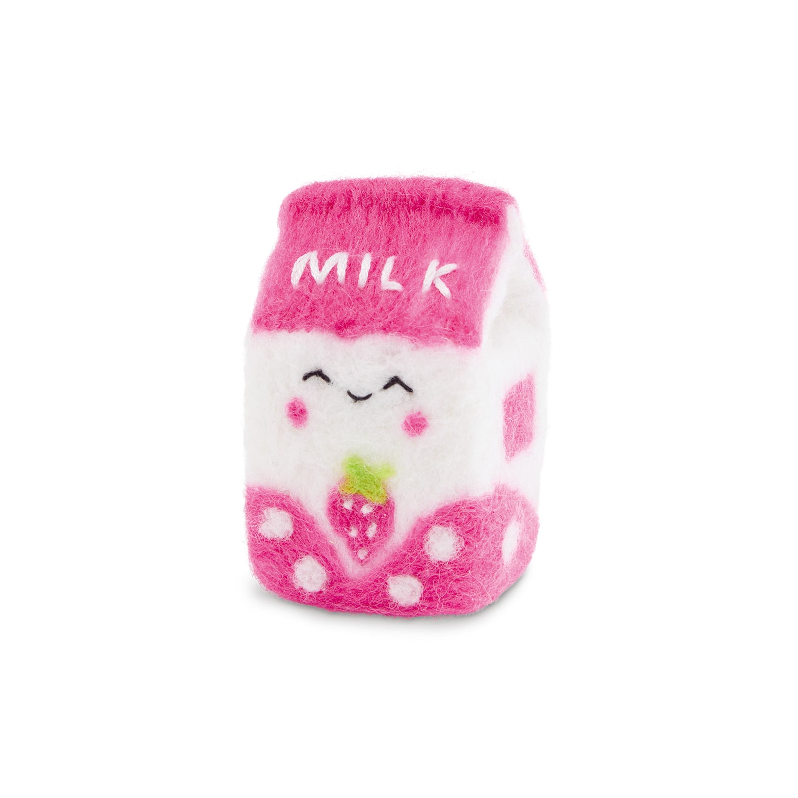 Strawberry Milk Needle Felting Kit by Loops & Threads®
