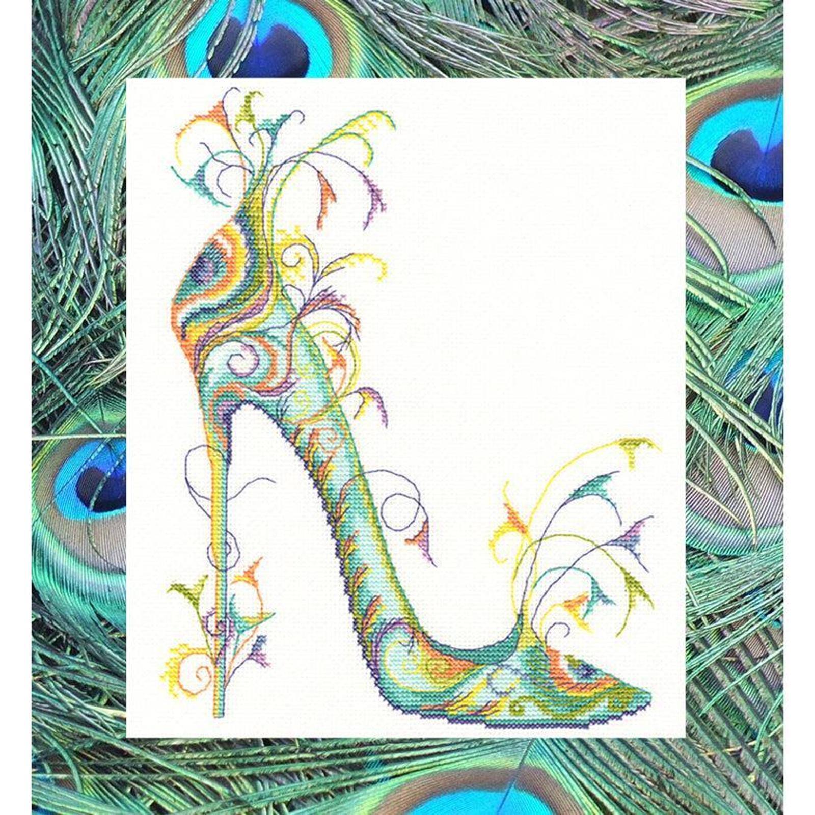Bothy Threads Proud As A Peacock Counted Cross Stitch Kit