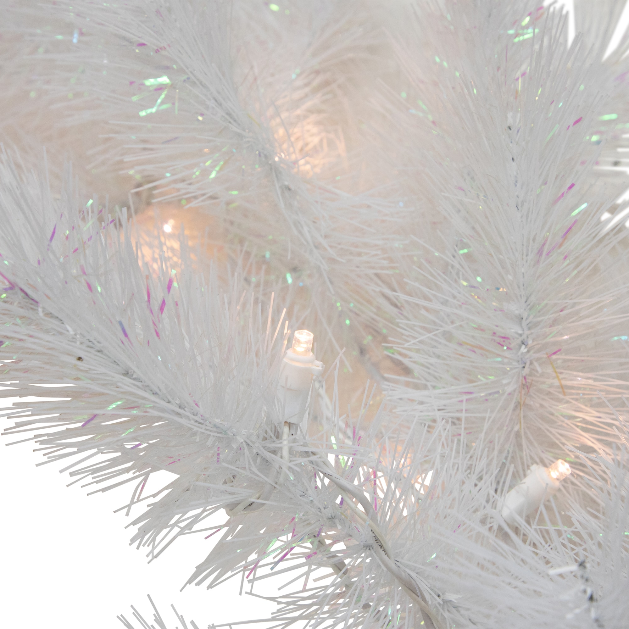 9ft. Warm White LED Artificial Christmas Alaskan Pine Garland