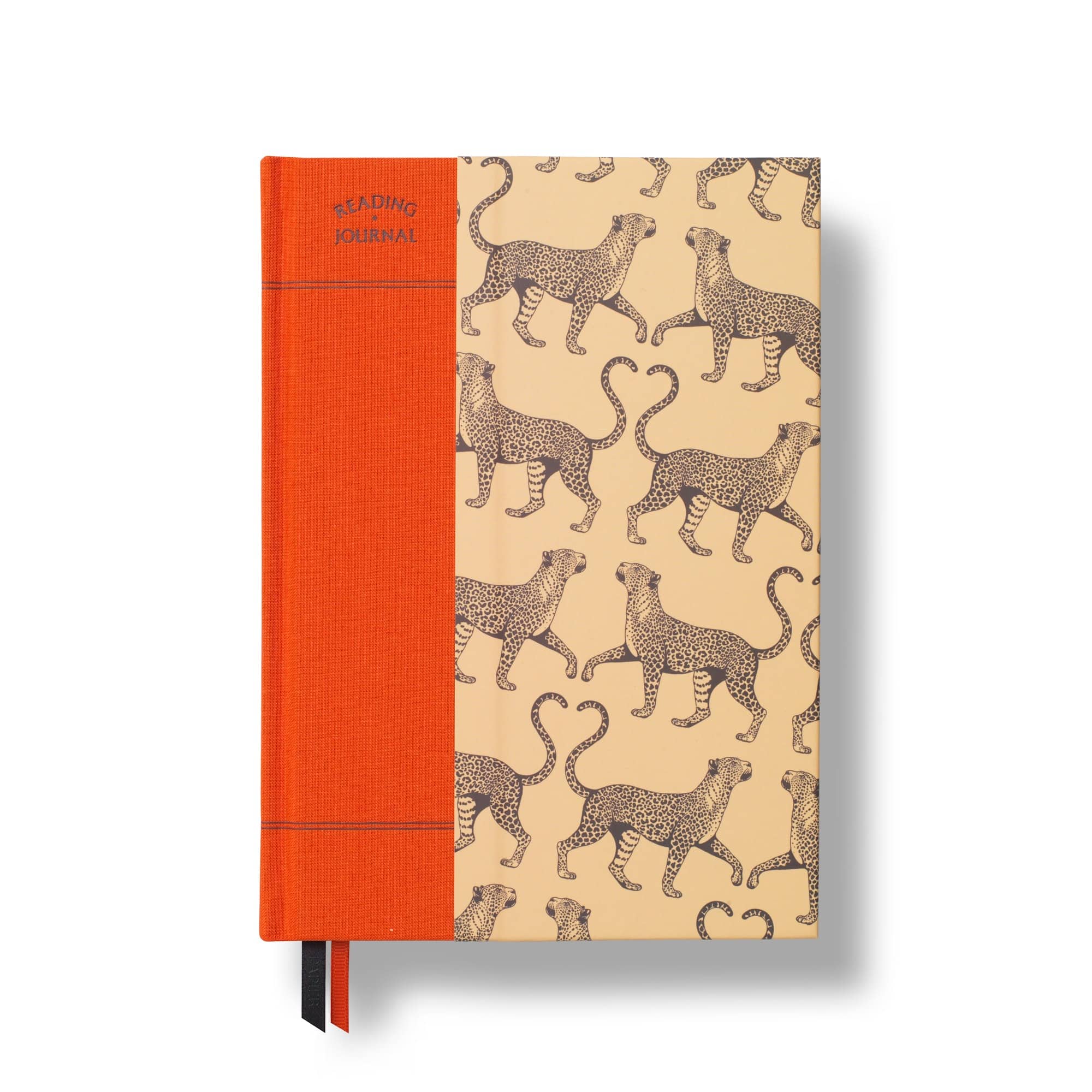 Papier 6" x 8.5" Tails & Hearts Hardcover Fabric Reading Journal