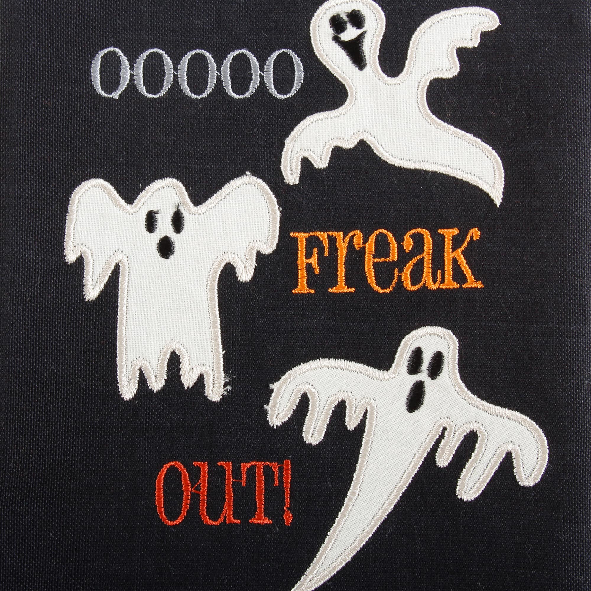 DII® Assorted Halloween Embroidered Dishtowel Set