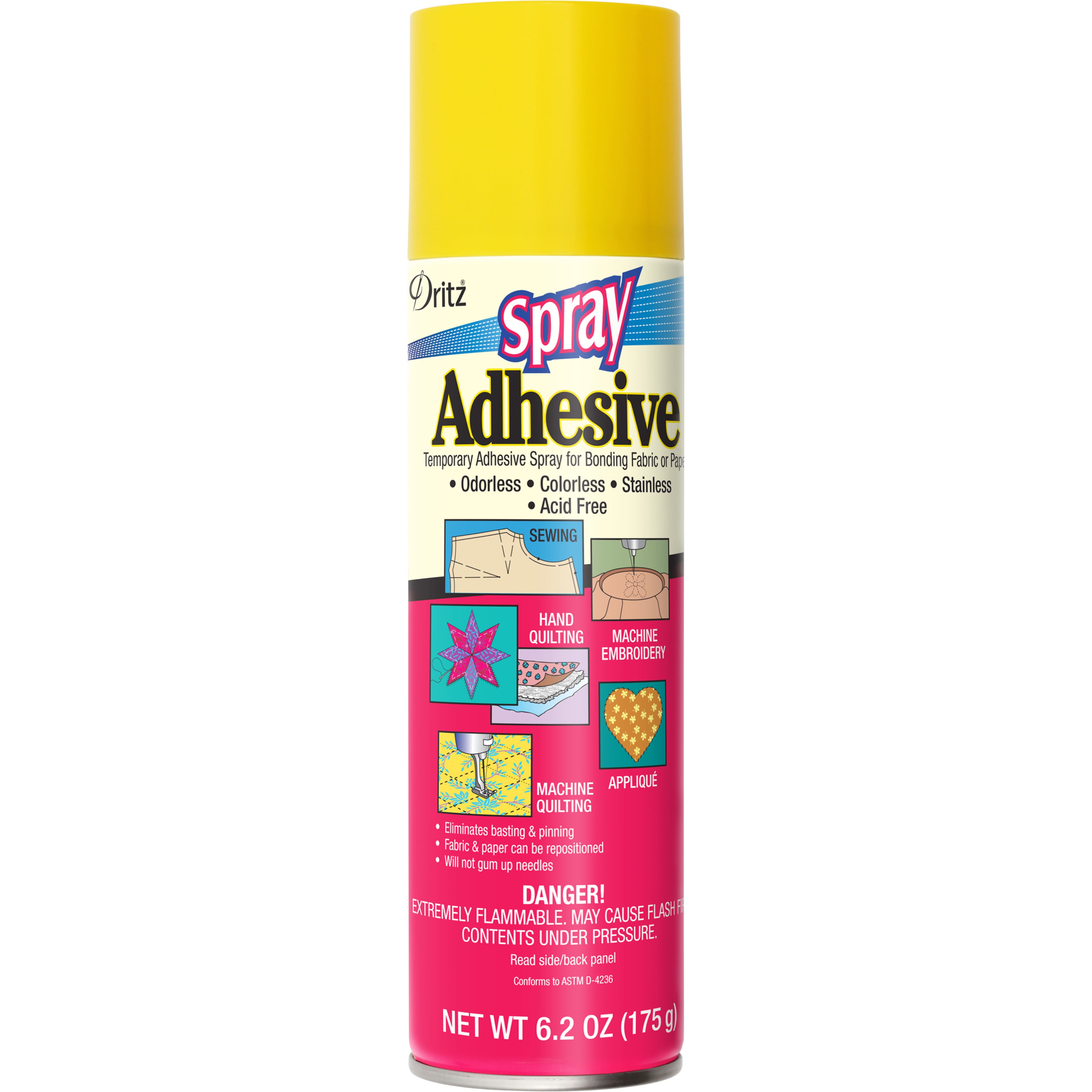 Dritz® Clear Temporary Spray Adhesive for Fabric & Paper