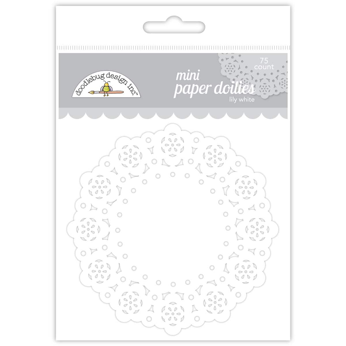 Doodlebug Design Inc.™ 3" Mini Paper Doilies, 75ct.