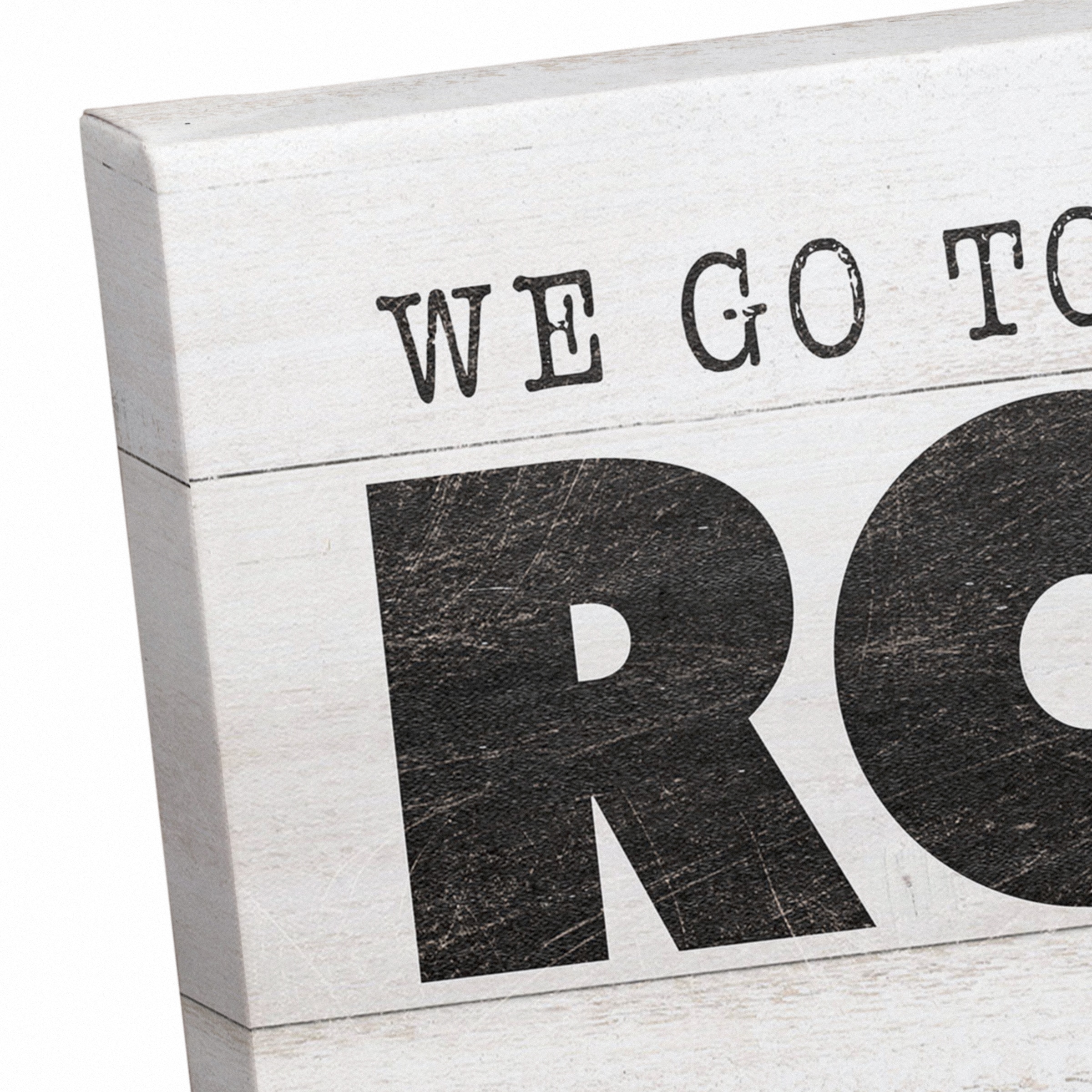We Go Together 14" x 11" Canvas Wall Art