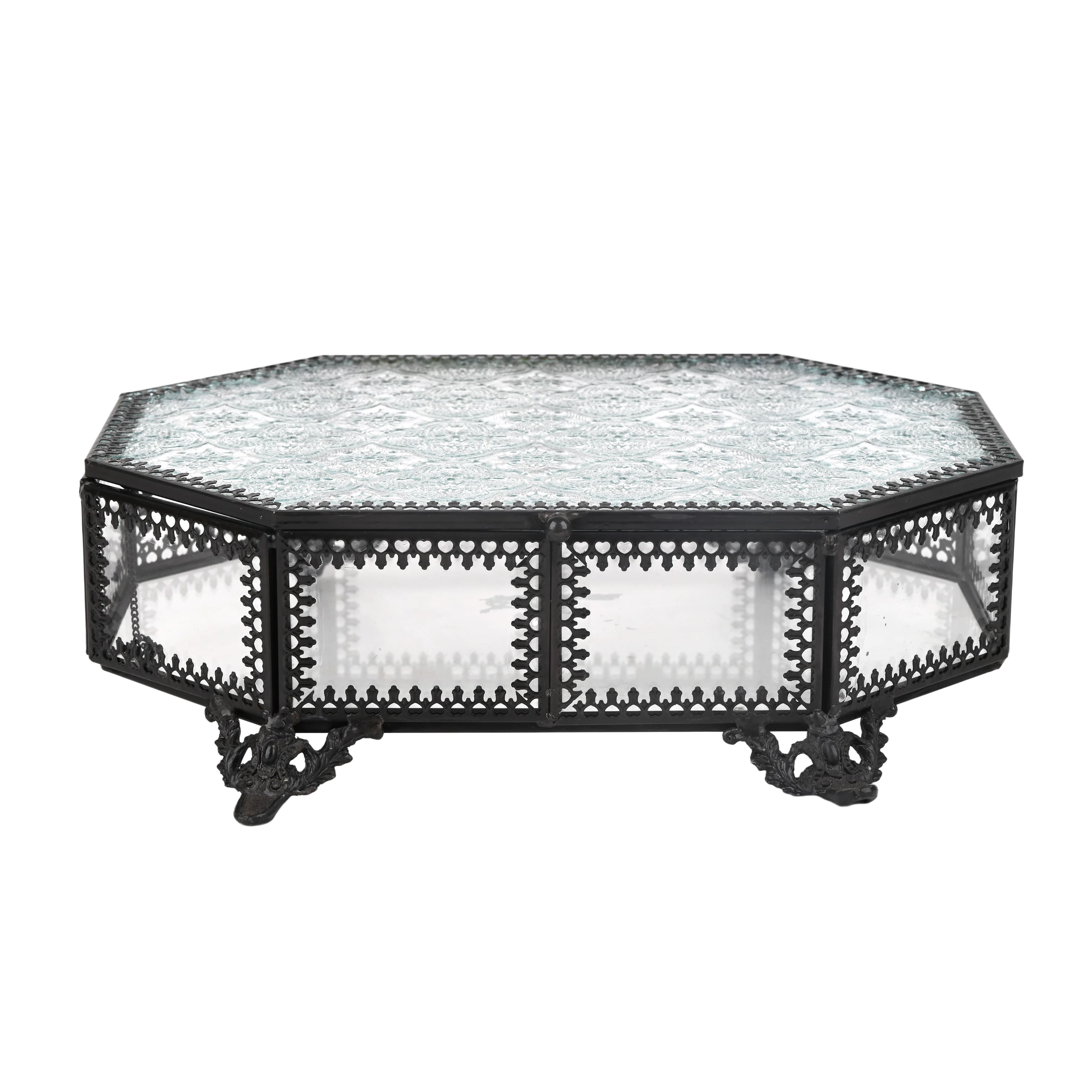 Michaels, 8" Glass Rhombus Terrarium by Ashland® – Category: Halloween Vases & Containers