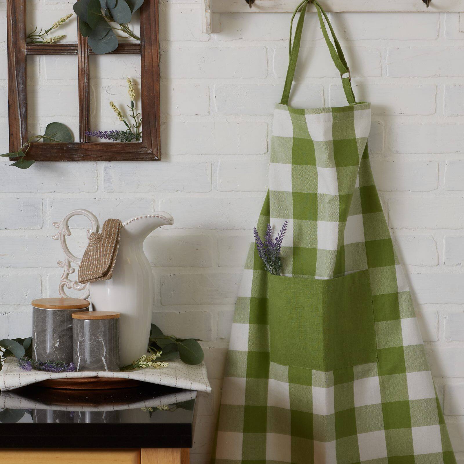 DII® Buffalo Check Chef Apron