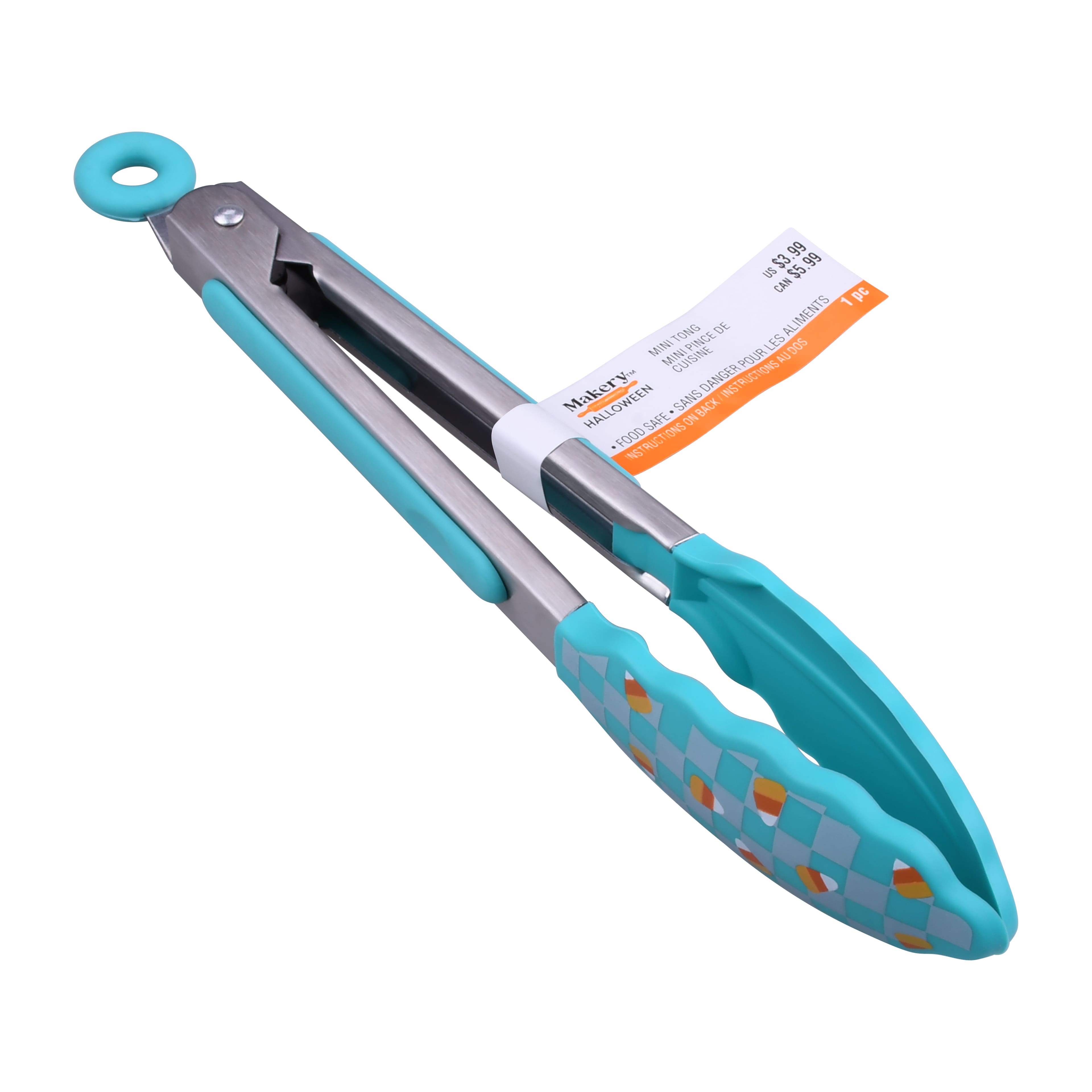 Blue Candy Corn Mini Tongs by Makery™