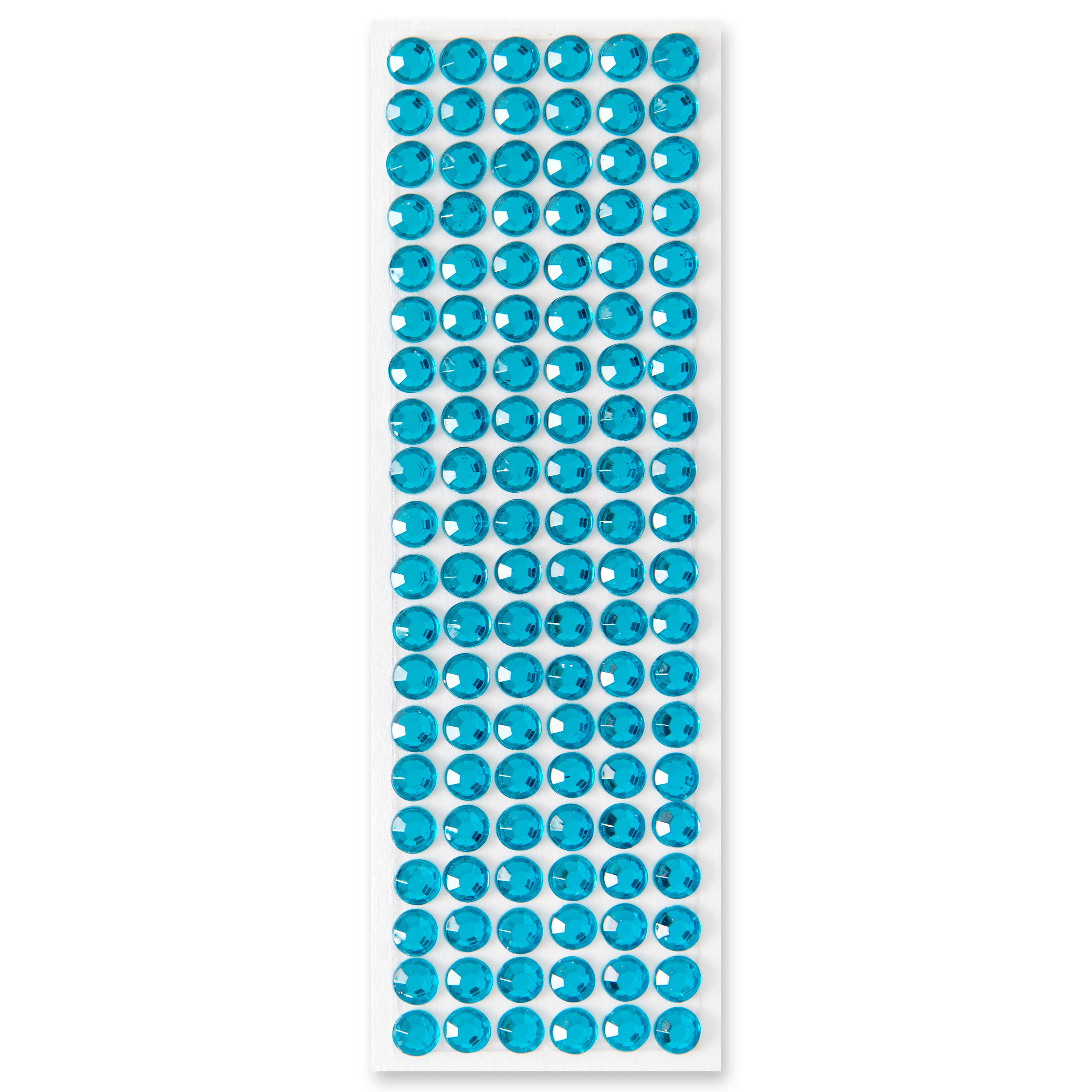 12 Pack: Teal Bling Sticker by Recollections™
