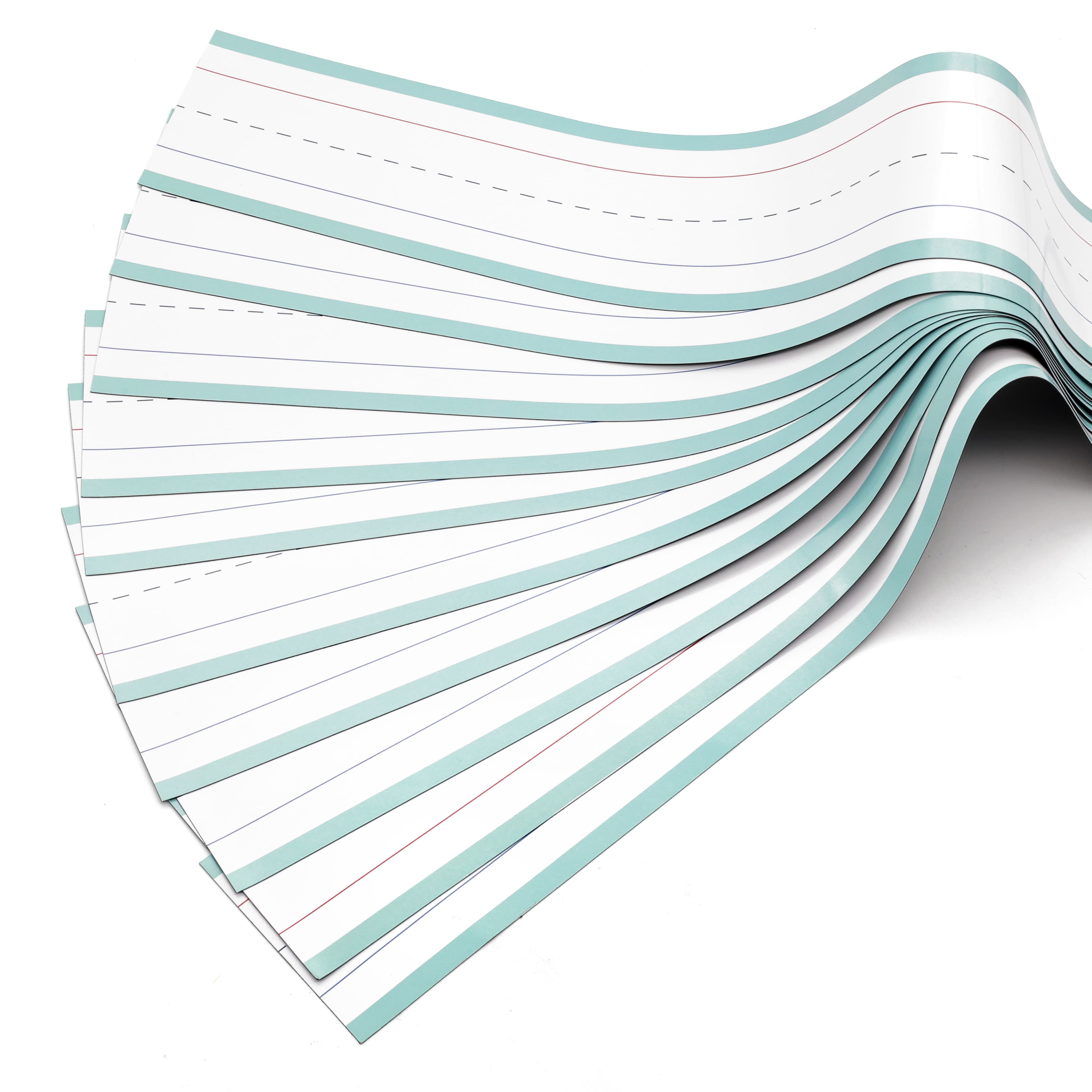 Class Rules! 23.5" Green & White Dry Erase Writing Strips, 10ct. by B2C™