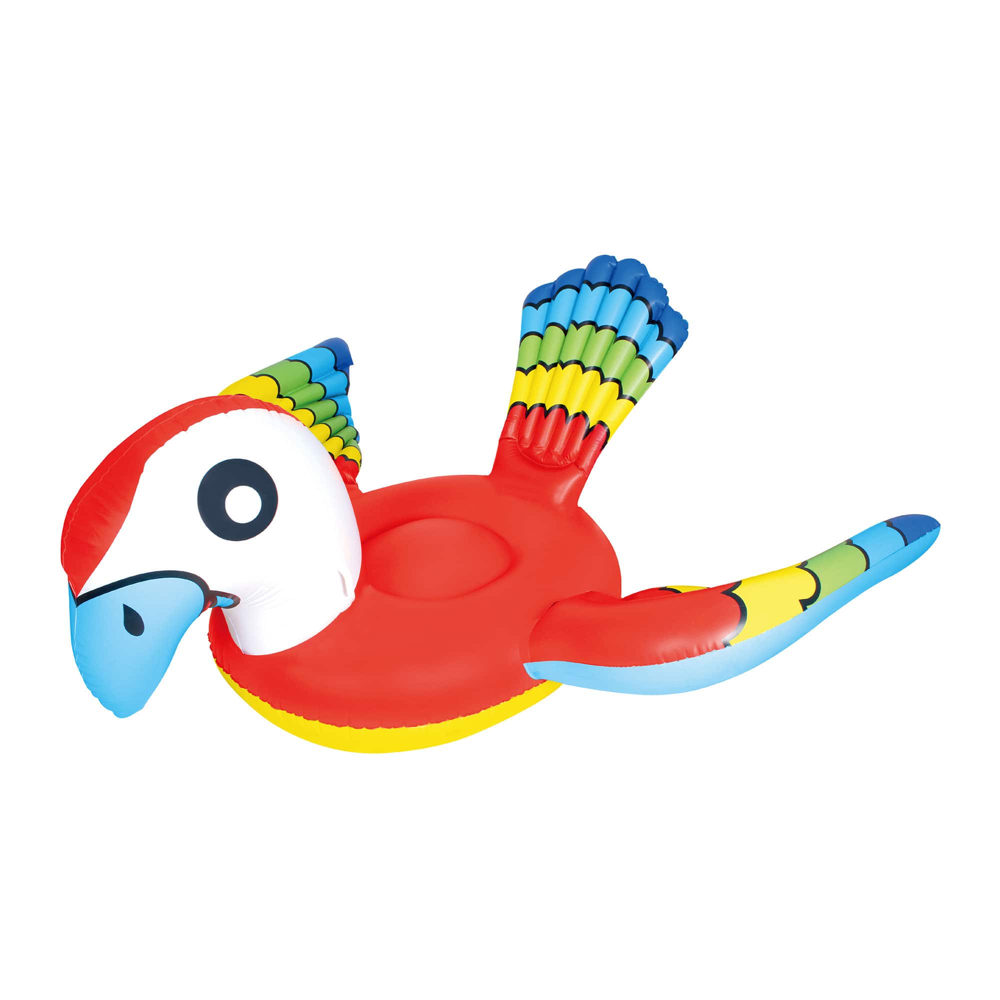 7ft. Jumbo Parrot Ride-On Inflatable Swimming Pool Float