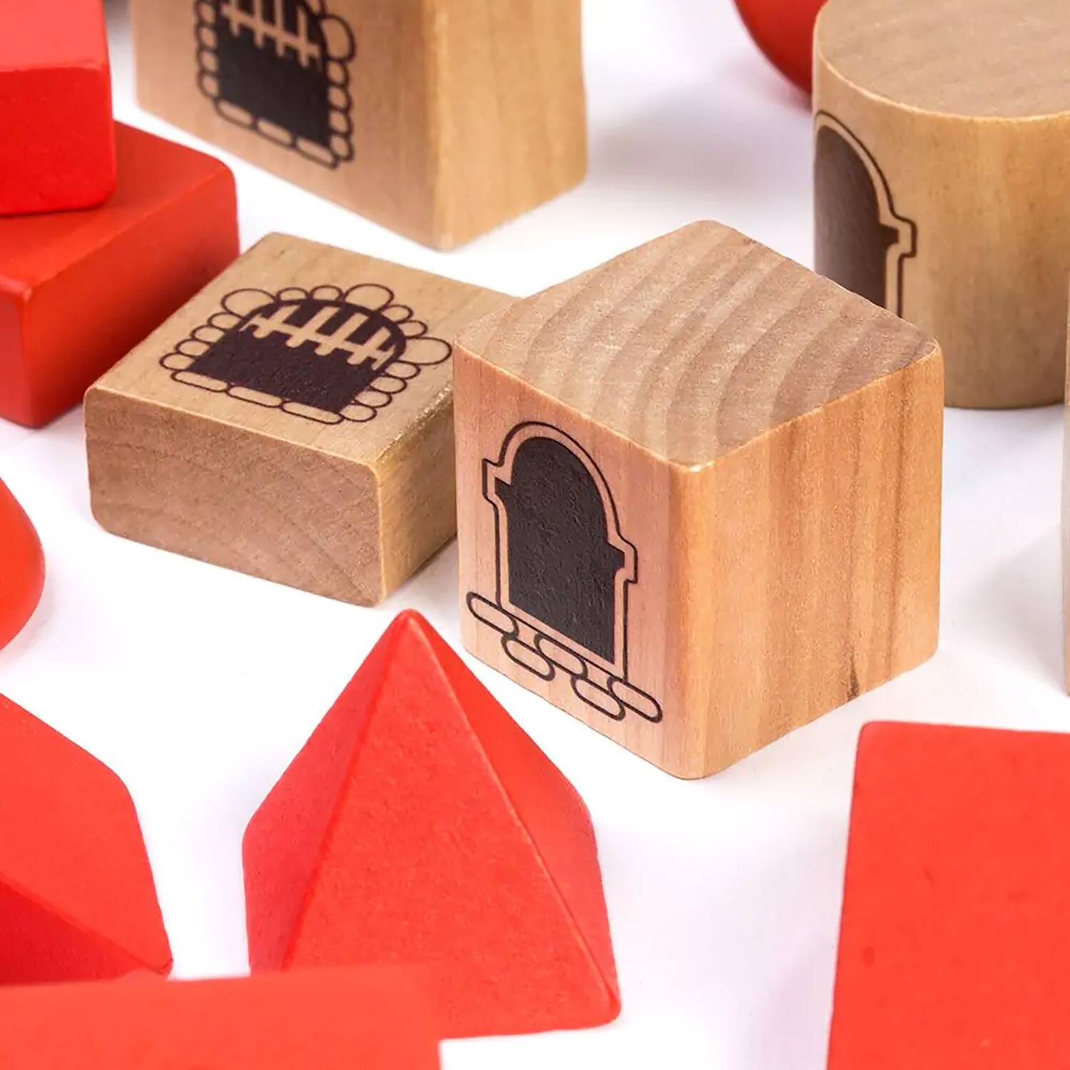 Miniland Wooden Stacking Castle Play Set