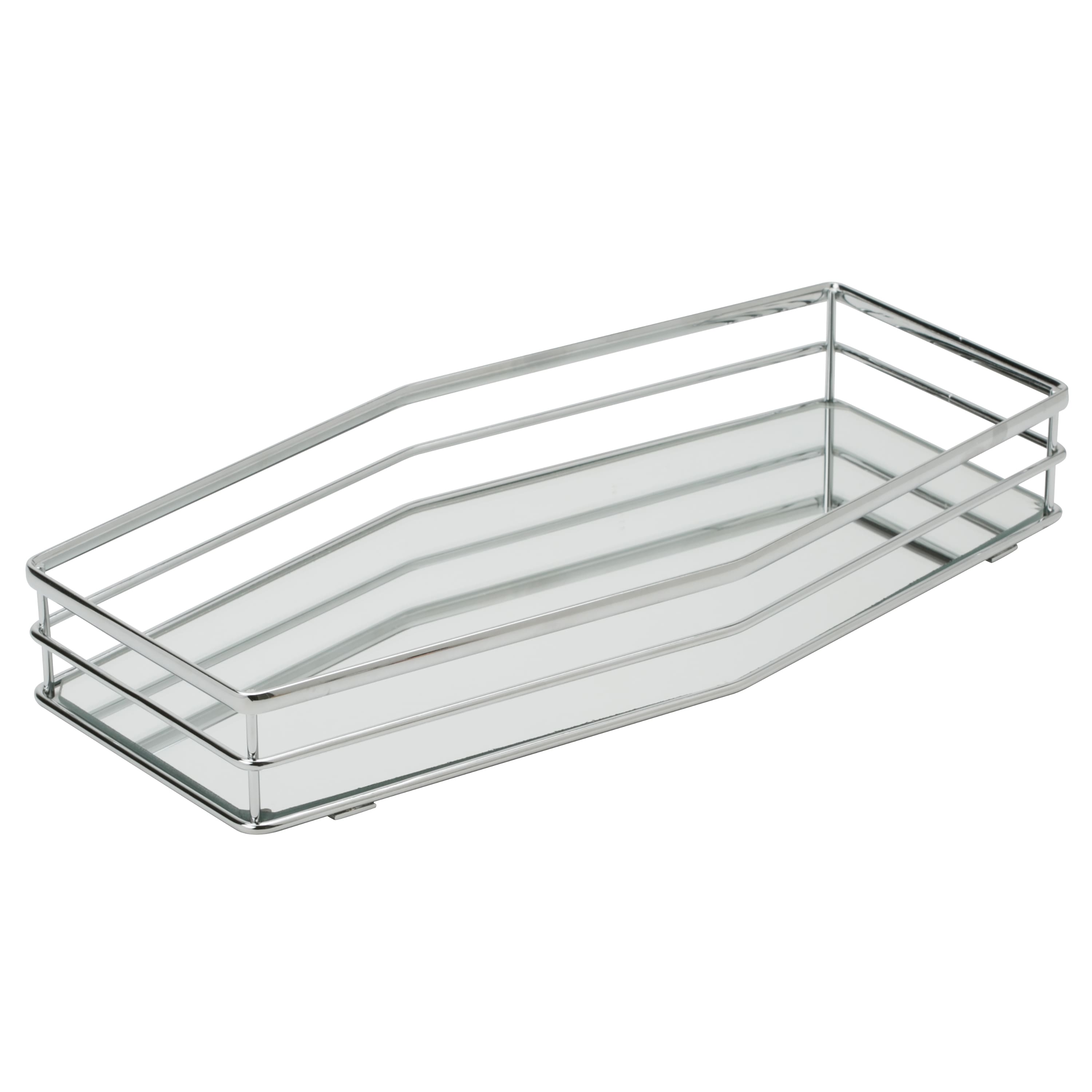 Home Details Double Rail Vanity Mirror Tray