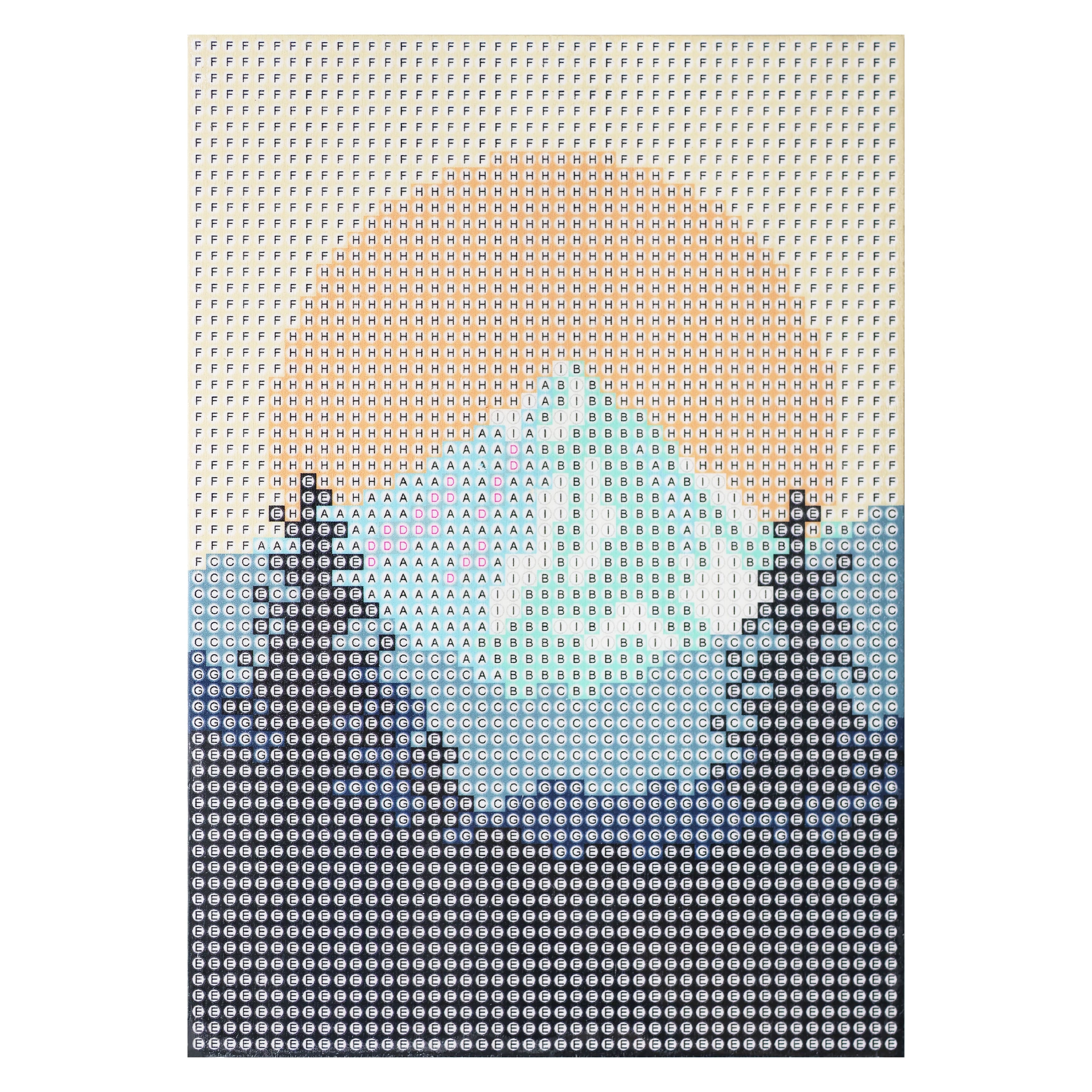 5" x 7" Mountain Wood Plank Diamond Art Kit by Make Market®