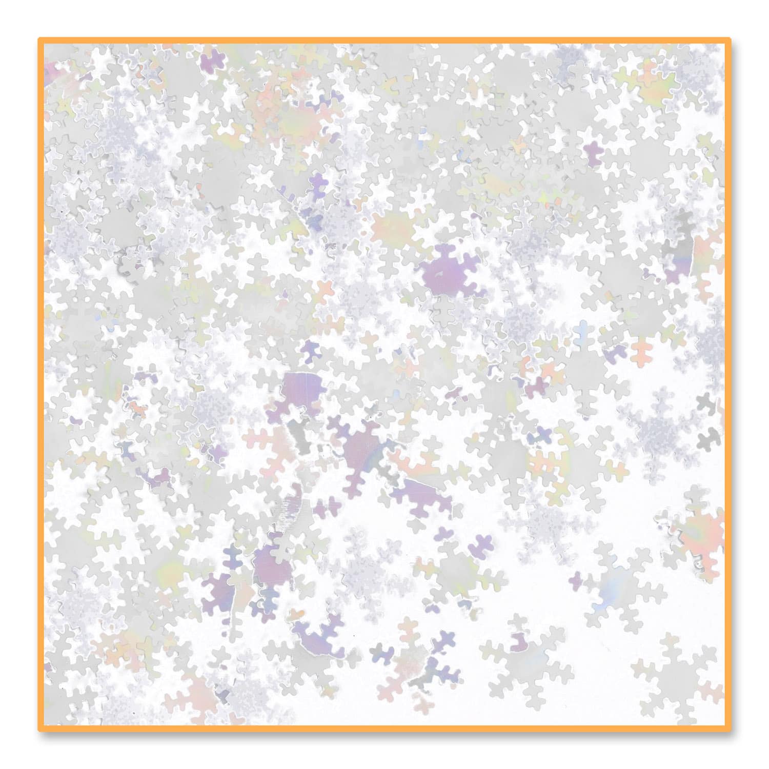 Beistle 1/2oz. Iridescent Snowflakes Confetti Packs, 3ct.