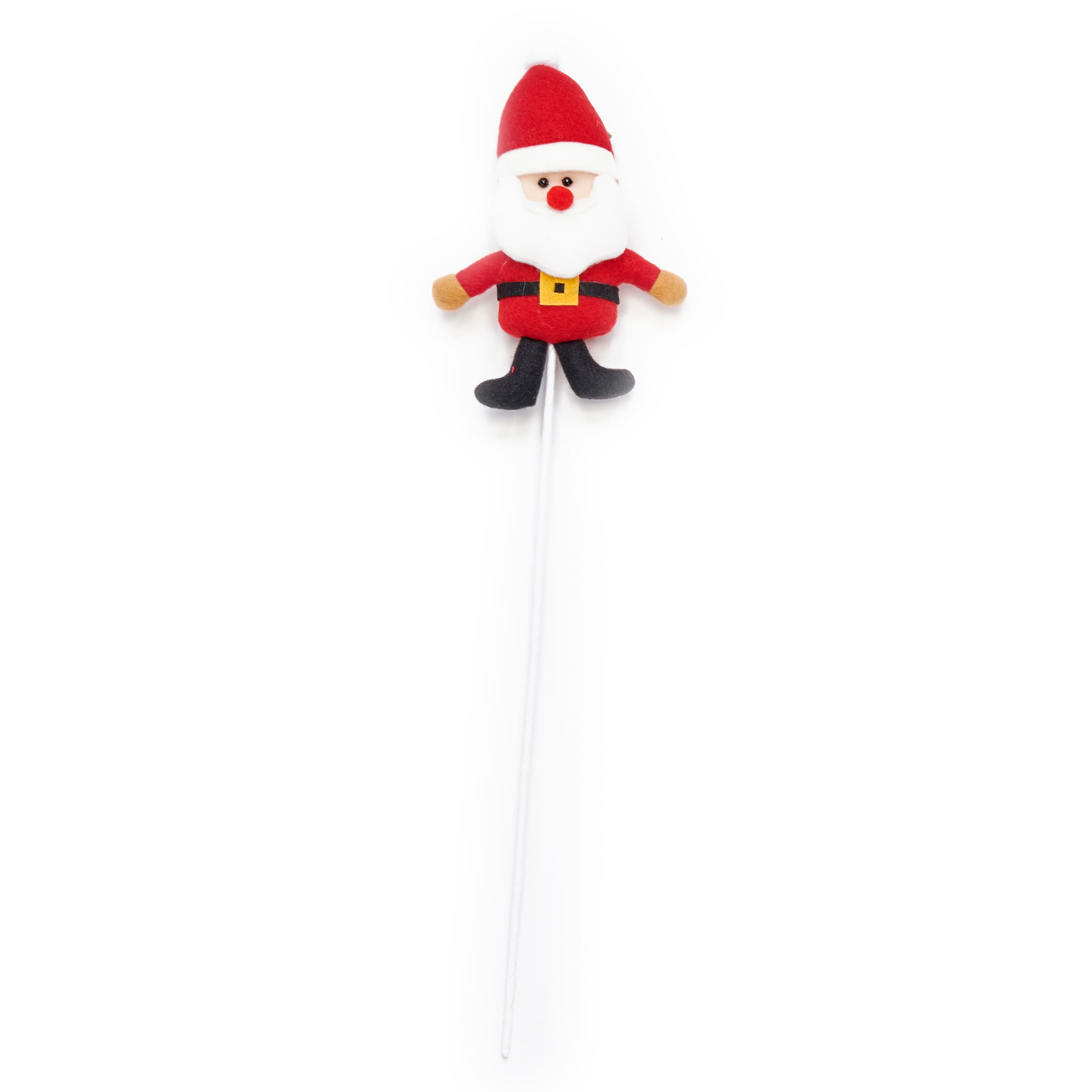 17" Christmas Santa Picks, 6ct.