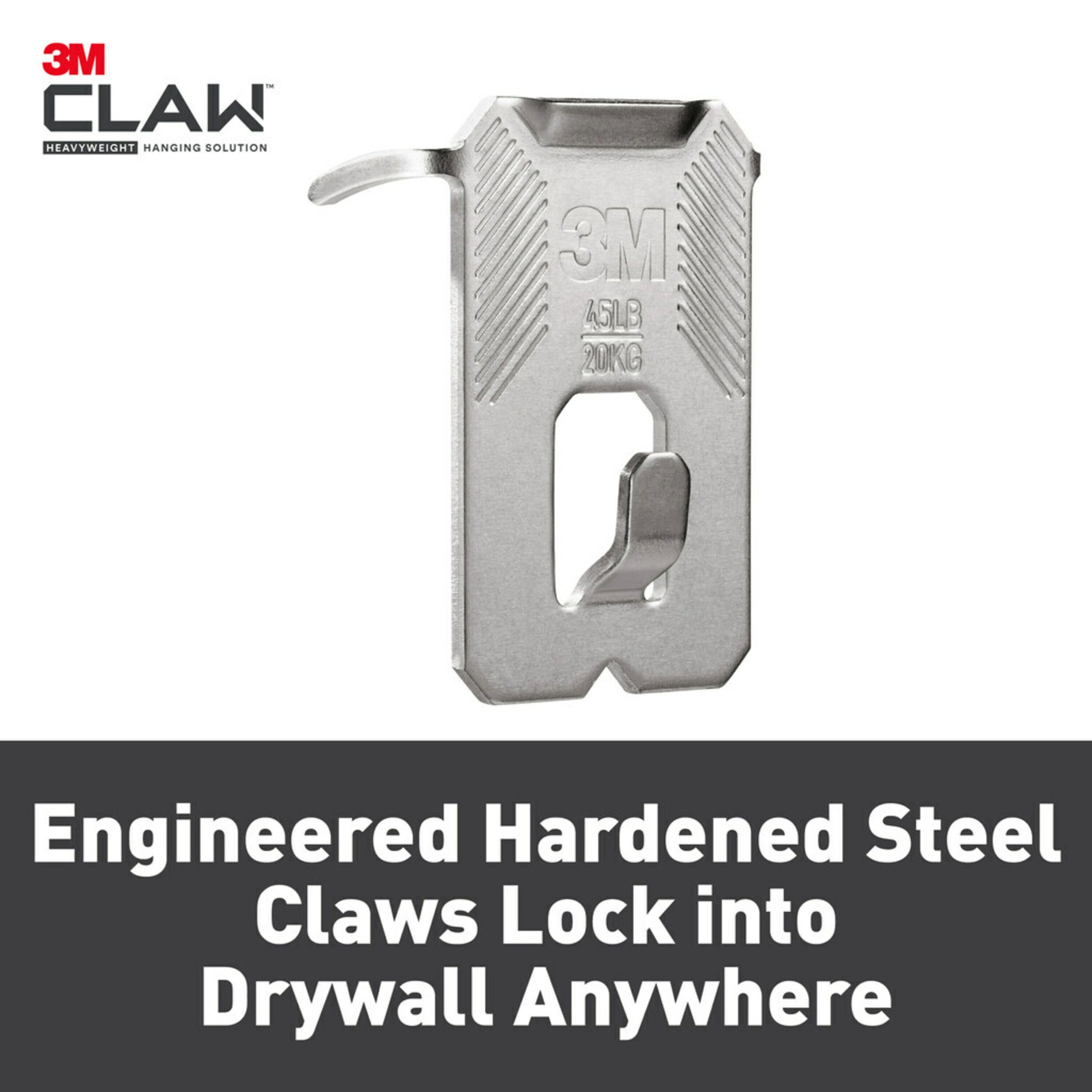 3M CLAW™ 45lb. Drywall Picture Hanger