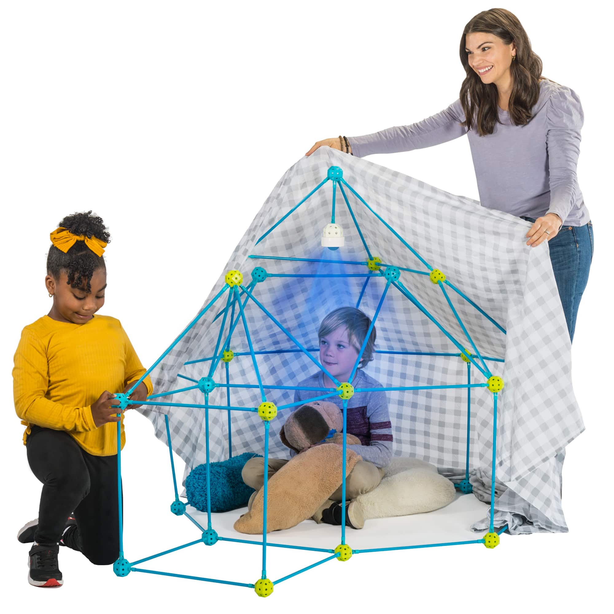Nothing But Fun Toys Rainbow Light Up Fort