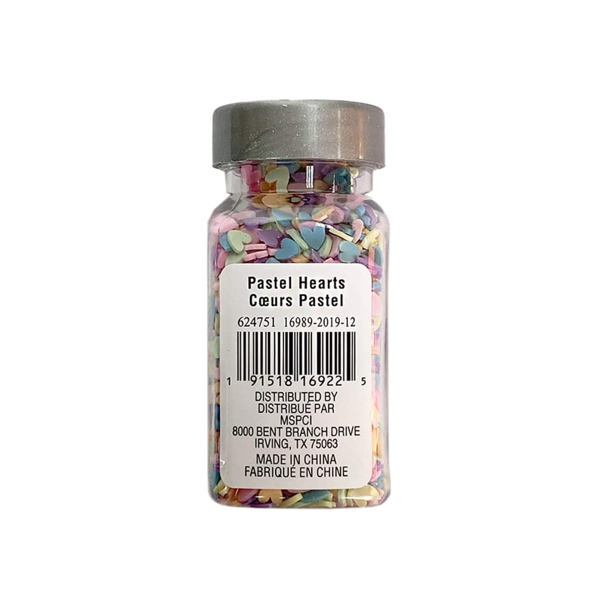 12 Pack: Pastel Hearts Specialty Polyester Glitter by Recollections™