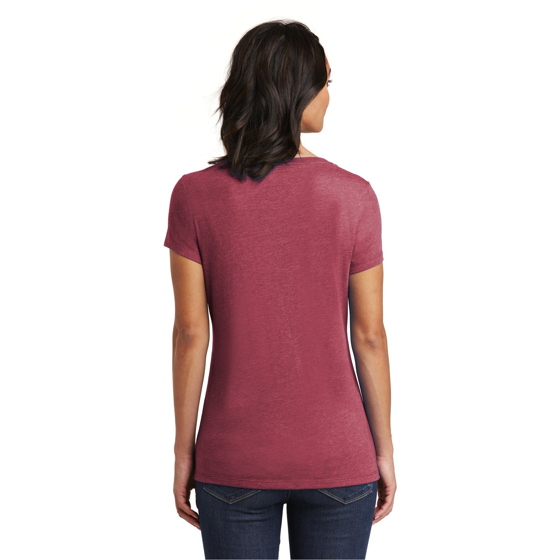 District® Very Important Tee® Heathered Women's V-Neck T-Shirt