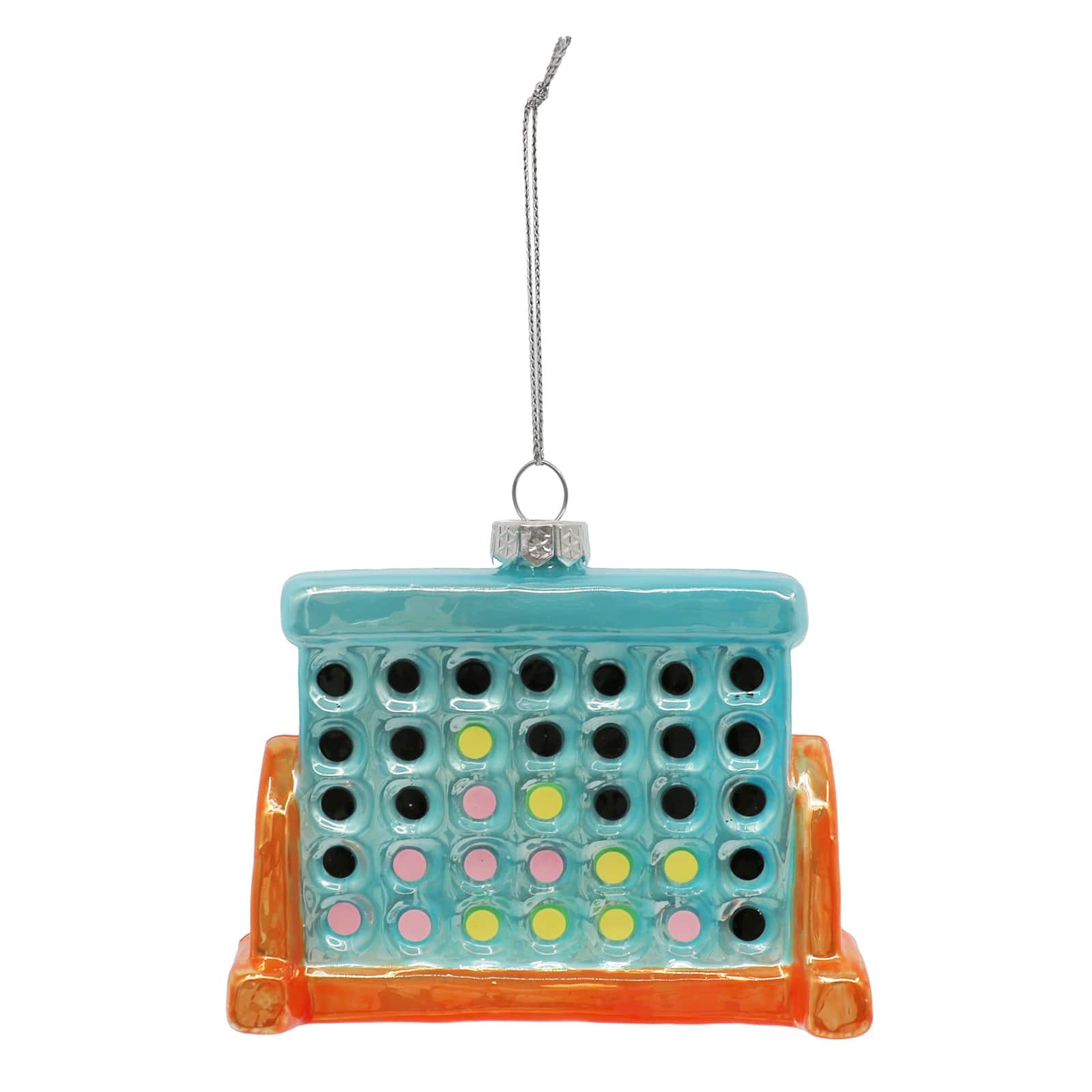 4" Connect Four Glass Ornament by Ashland®