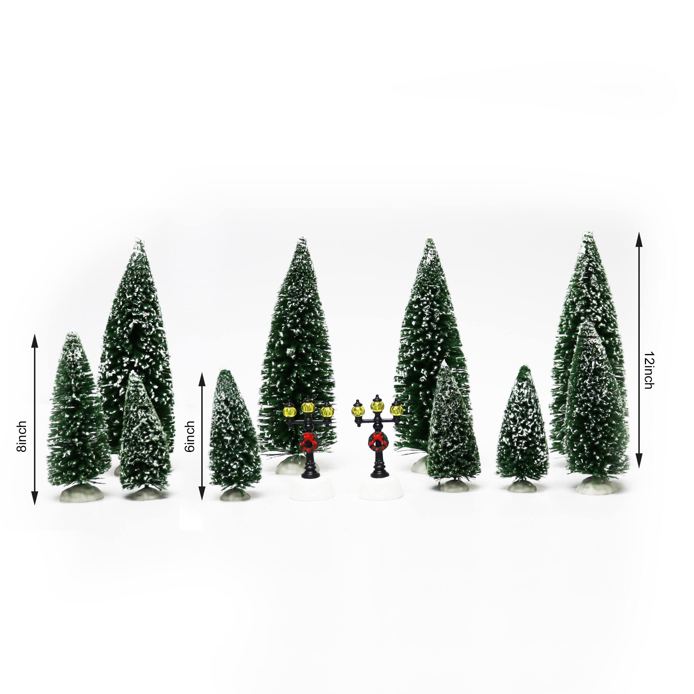Moments in Time Christmas Village Tabletop Décor Set