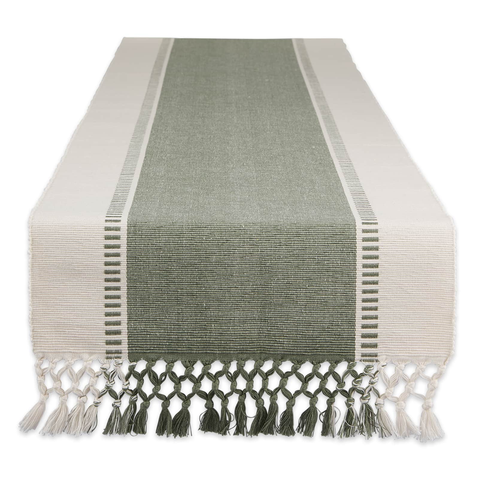 DII® 108" Dobby Stripe Table Runner