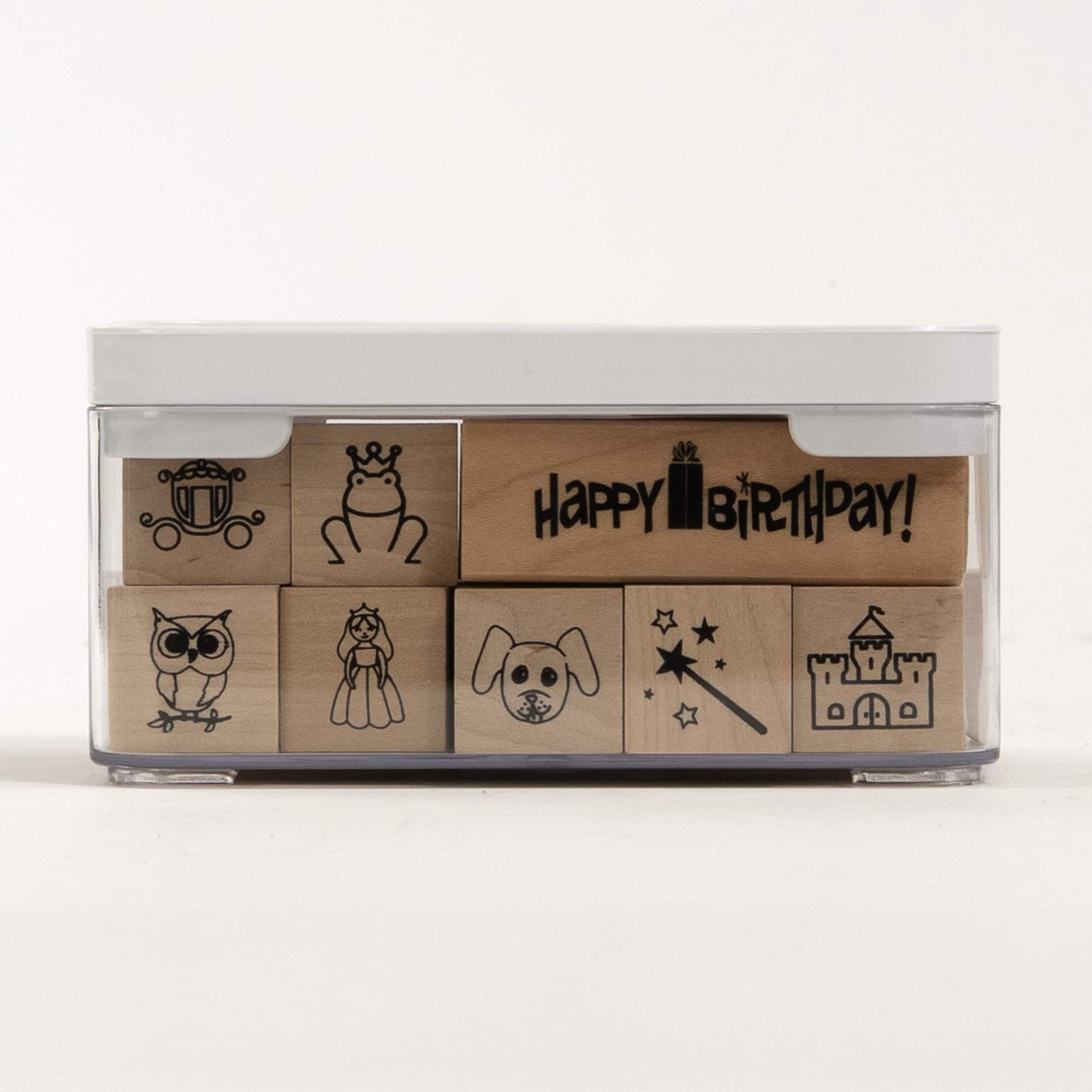 Everything Mary Small Clear Plastic Storage Box with White Lid