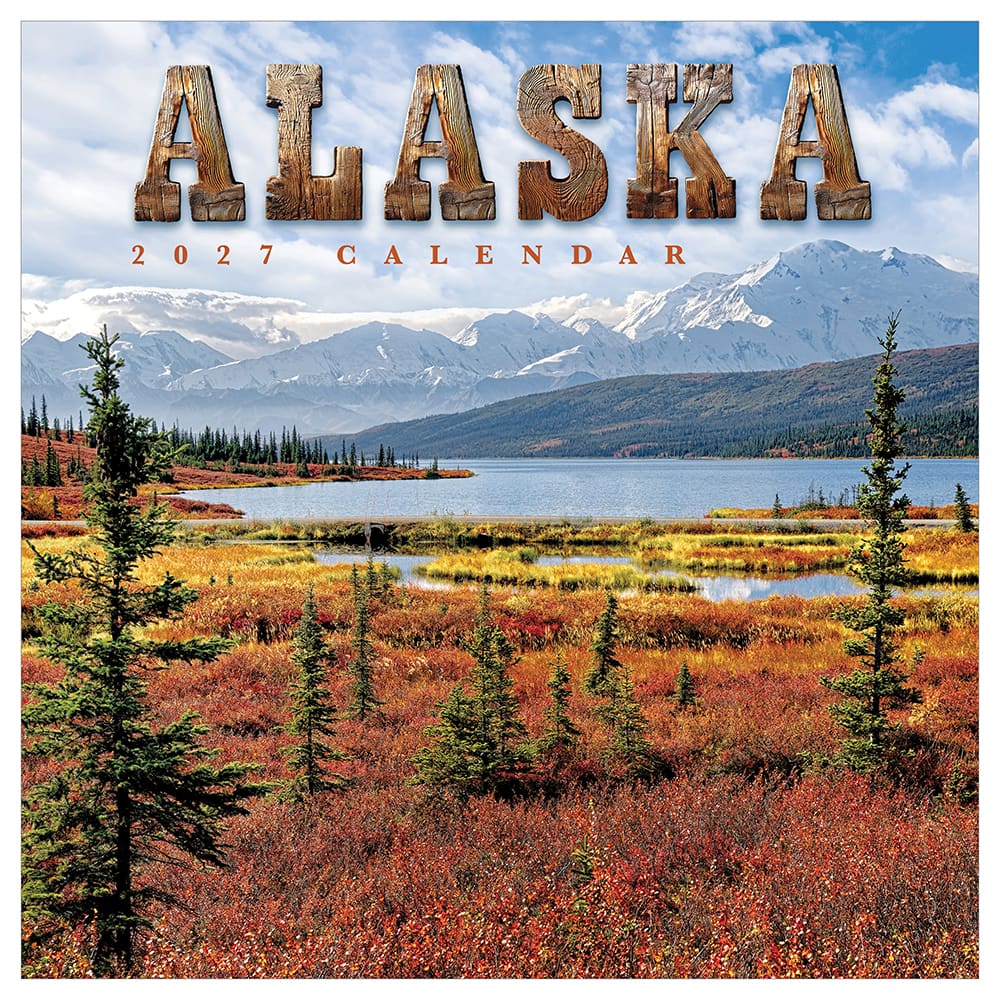 2027 Alaska Wall Calendar